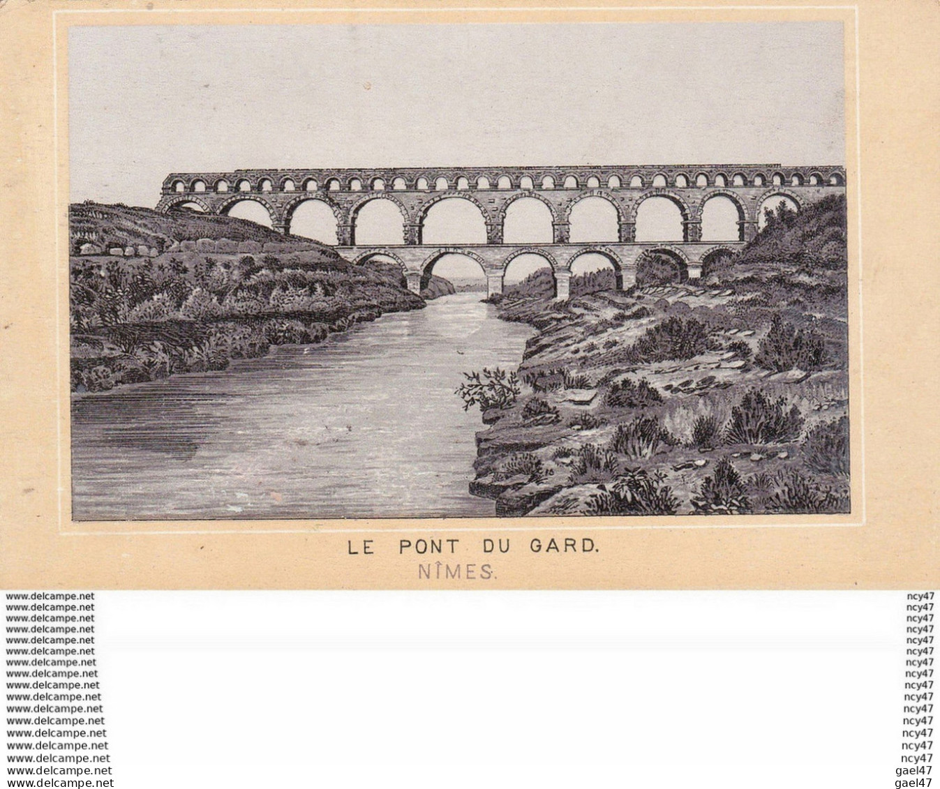 CHROMOS. Le Pont Du Gard. Nimes. ...T460 - Other & Unclassified