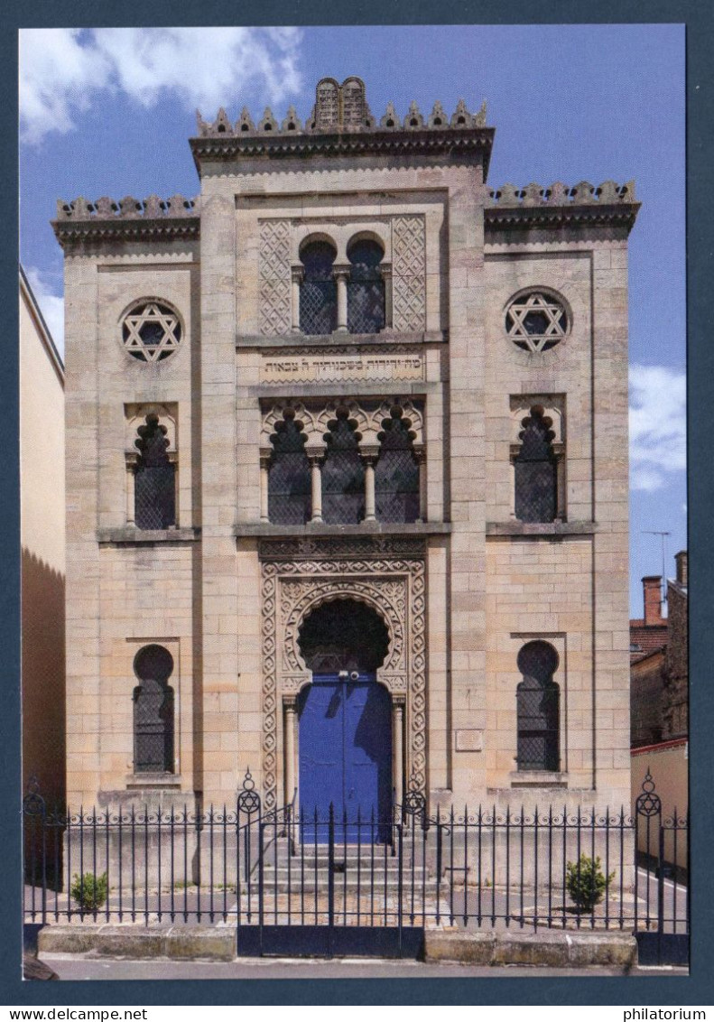 51  CHALONS En CHAMPAGNE (sur MARNE) Façade Orientaliste De La Synagogue, - Châlons-sur-Marne