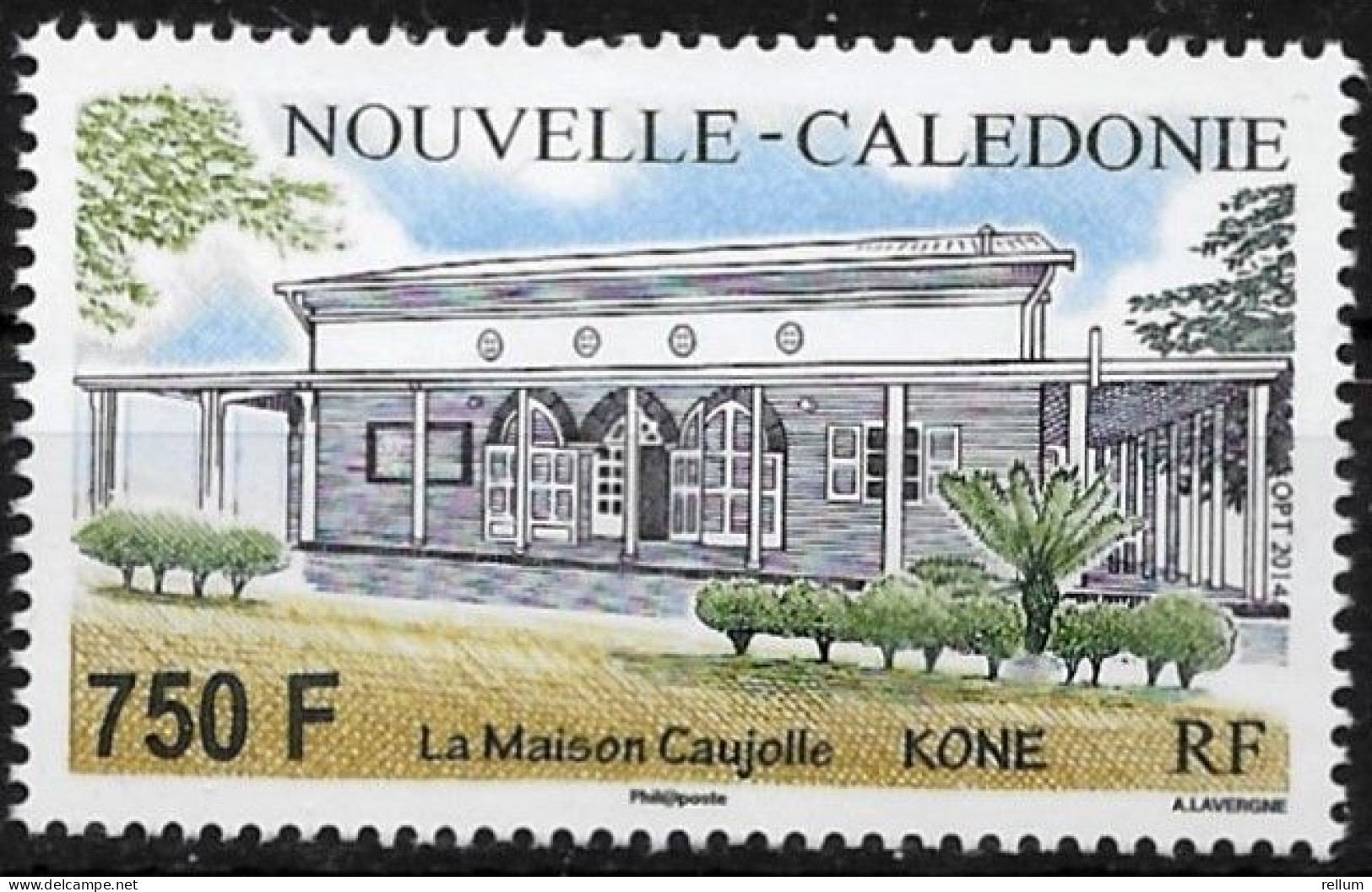 Nouvelle Calédonie 2014 - Yvert Et Tellier Nr. 1216 - Michel Nr. 1647 ** - Ongebruikt