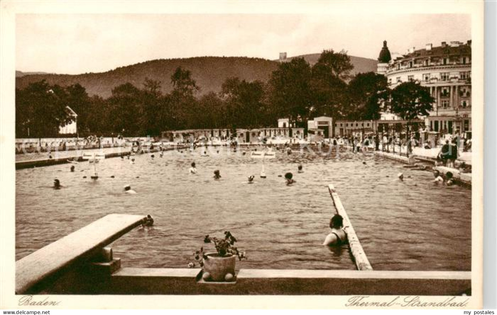 73851449 Baden Wien Thermal-Strandbad Baden Wien - Autres & Non Classés