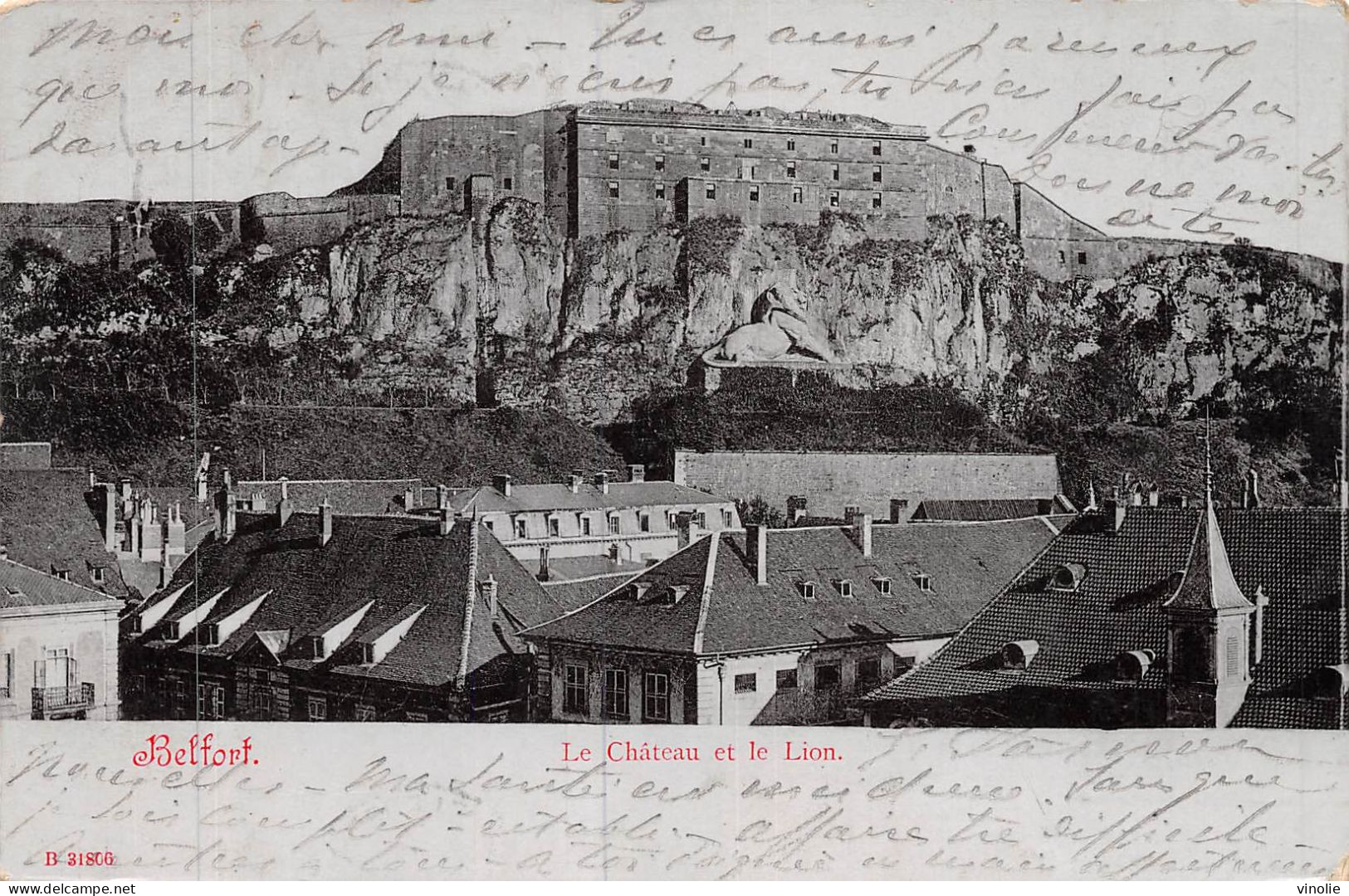 24-5170 :  BELFORT. CARTE PRECURSEUR - Belfort - Stadt