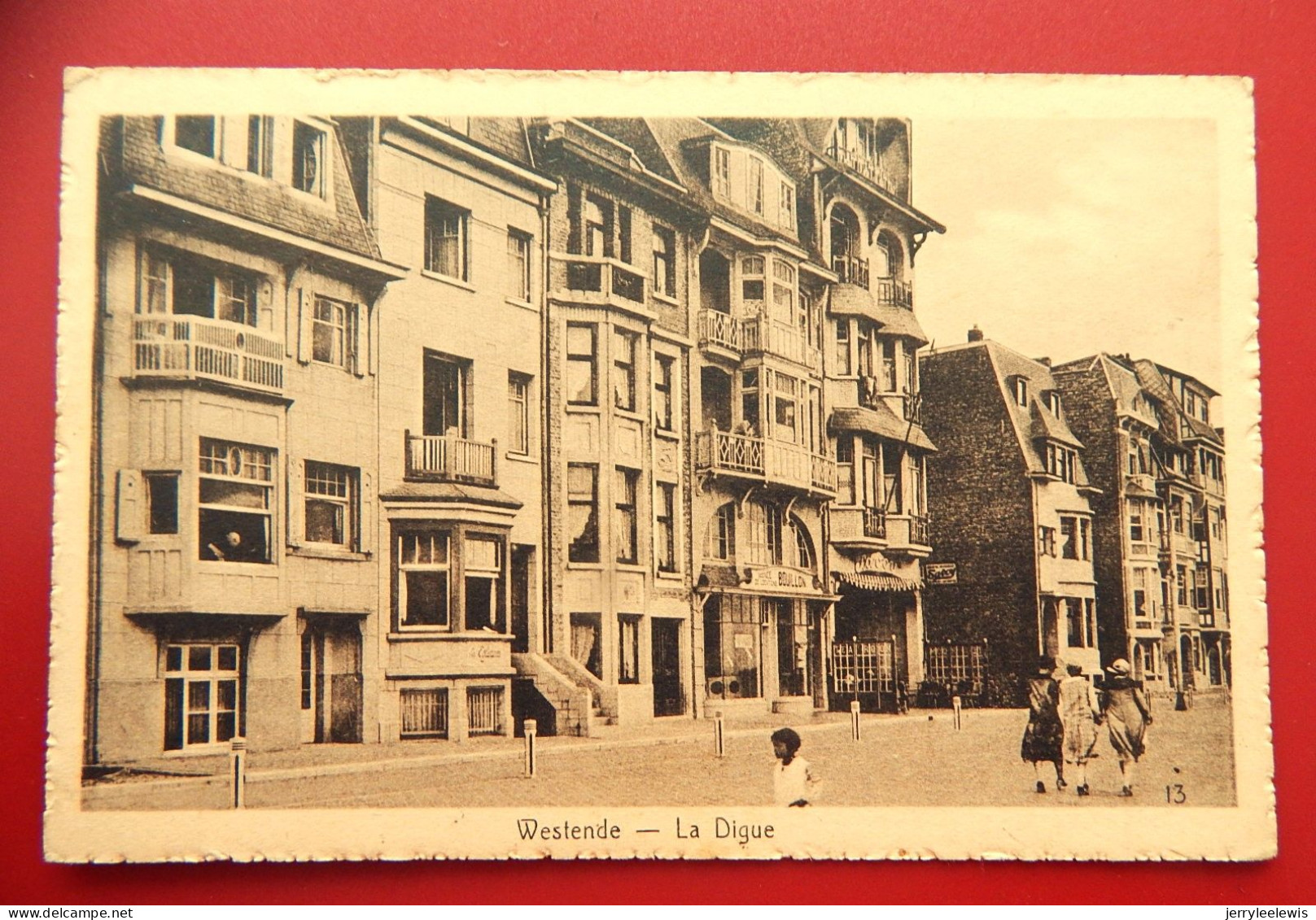 WESTENDE -  Zeedijk   - La Digue - Westende