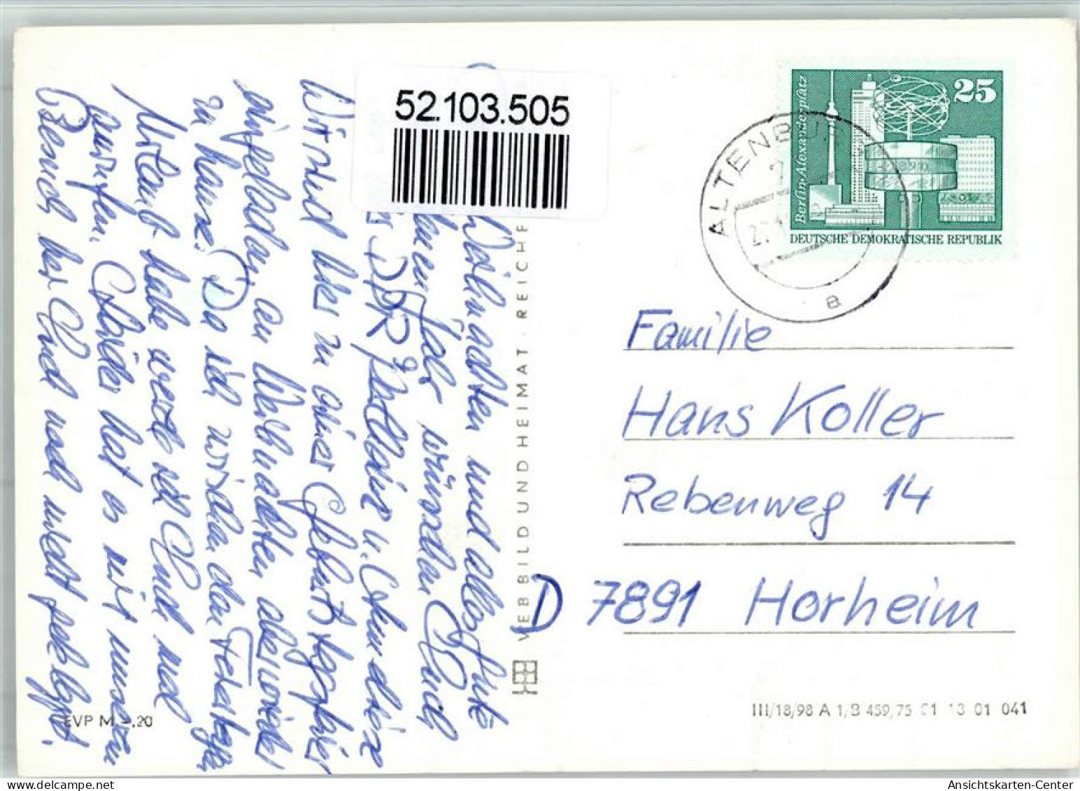 52103505 - Altenburg , Thuer - Altenburg