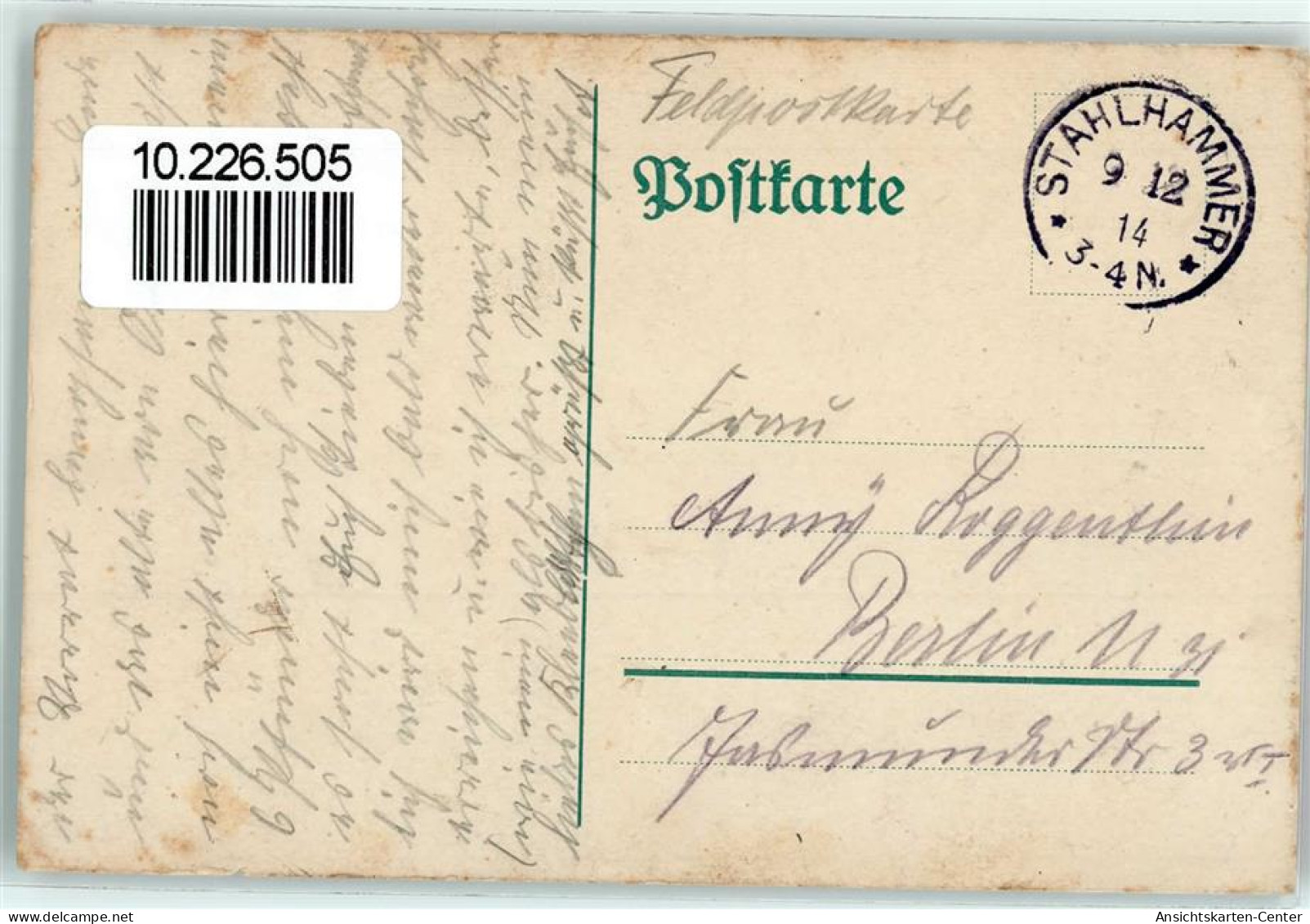 10226505 - Bleistiftzeichnung Handgemalt Im Felde WK I - Oorlog 1914-18