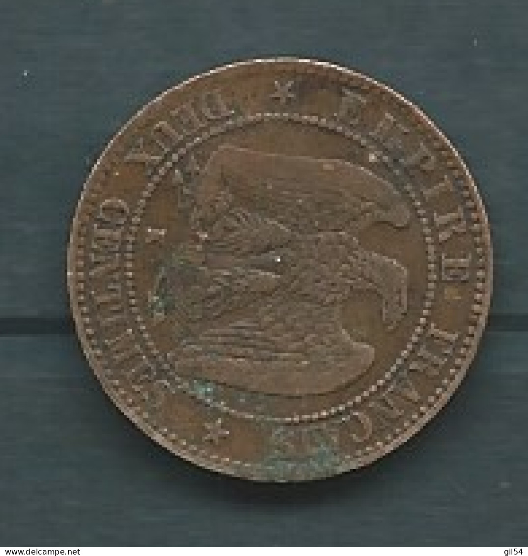 FRANCE - 2 CENTIMES 1862 K - Napoléon III - Tête Laurée ,  Pieb 25208 - 2 Centimes