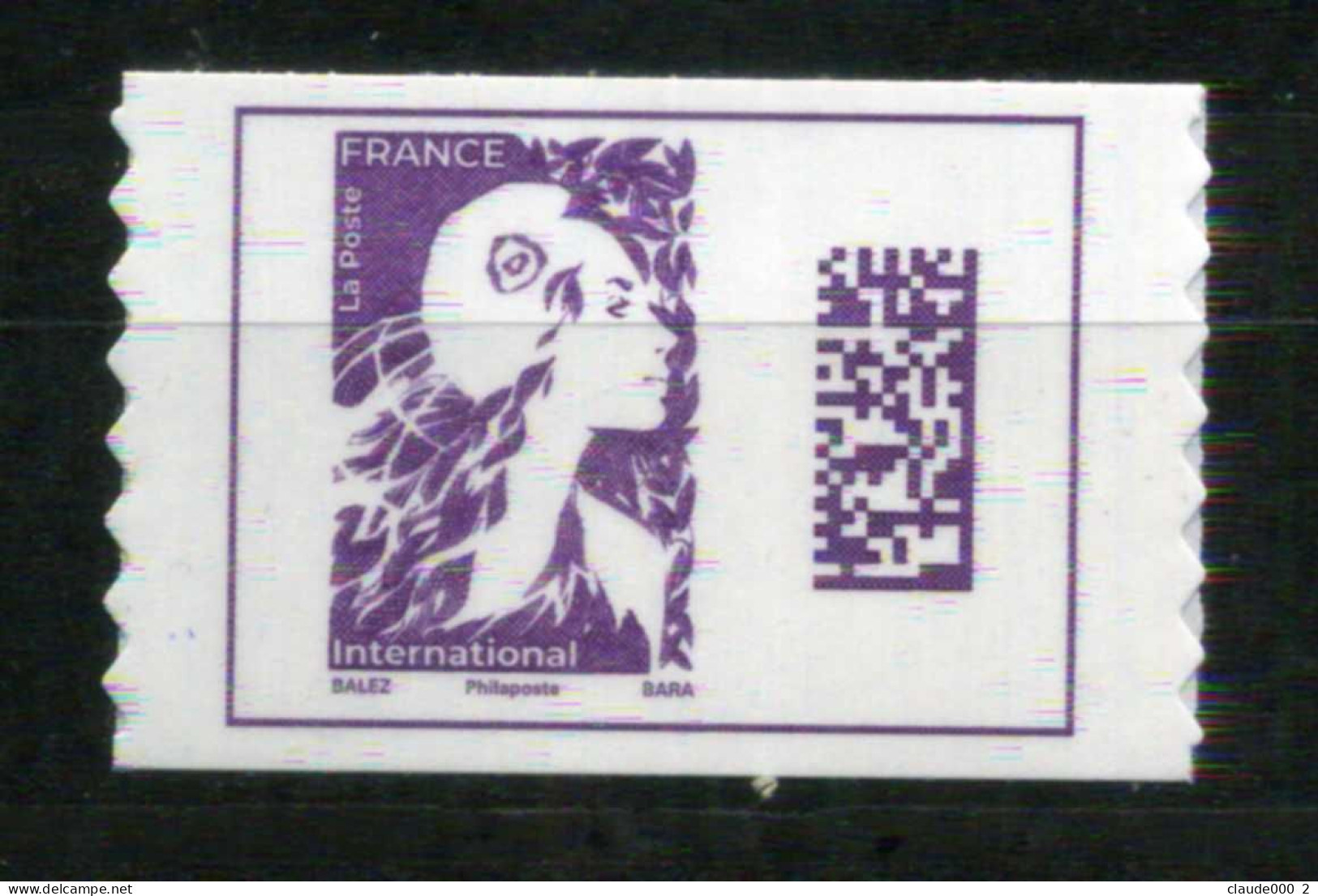 ADHESIF MARIANNE DE L'AVENIR 2023 DE FEUILLE LETTRE INTERNATIONAL NEUF ** - Unused Stamps