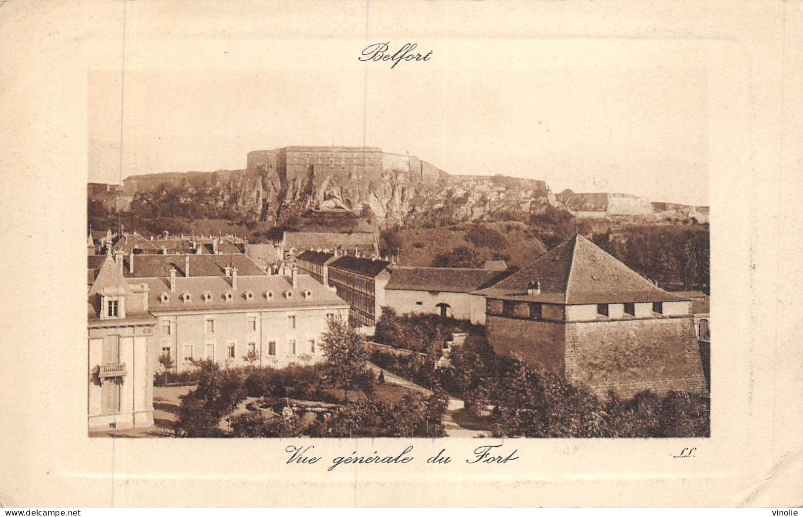 24-5175 :  BELFORT. VUE GENERALE DU FORT - Belfort - Stadt