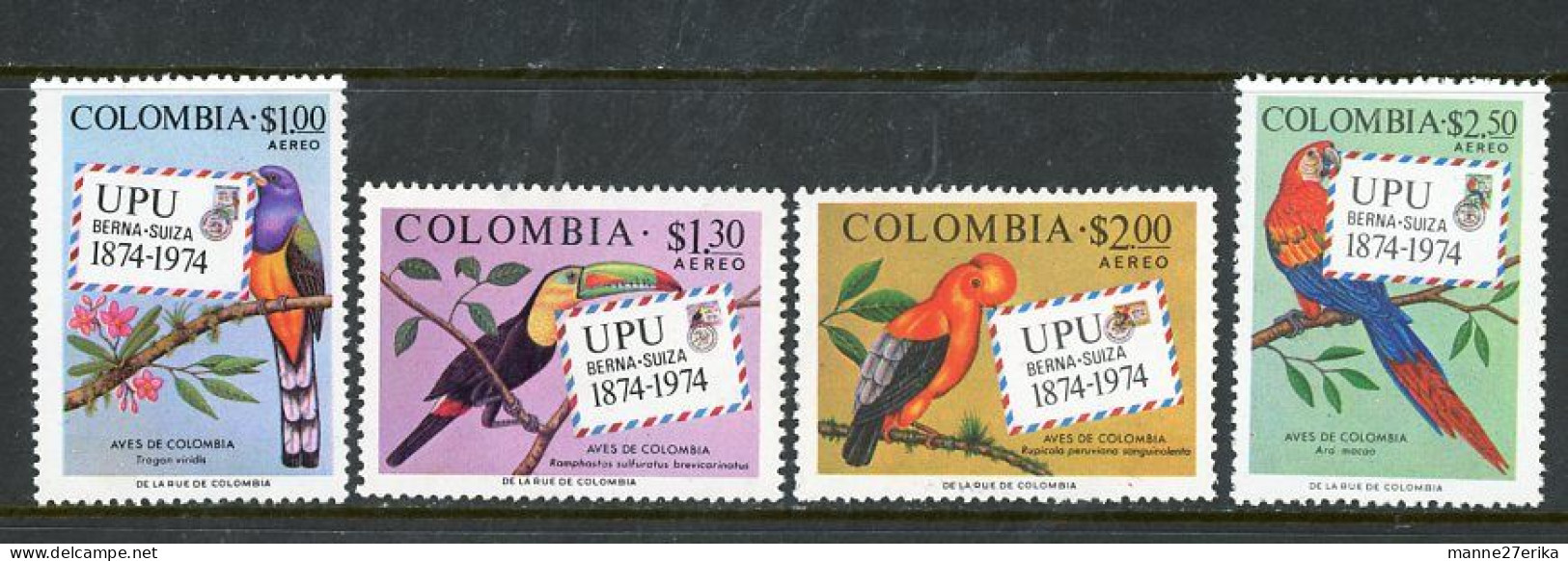 Columbia MNH 1974 Centenary Of The UPU - Colombia