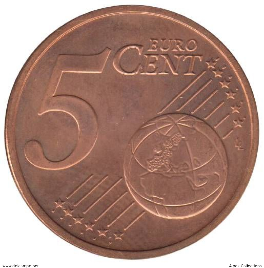 IR00504.1 - IRLANDE - 5 Cents - 2004 - Ireland