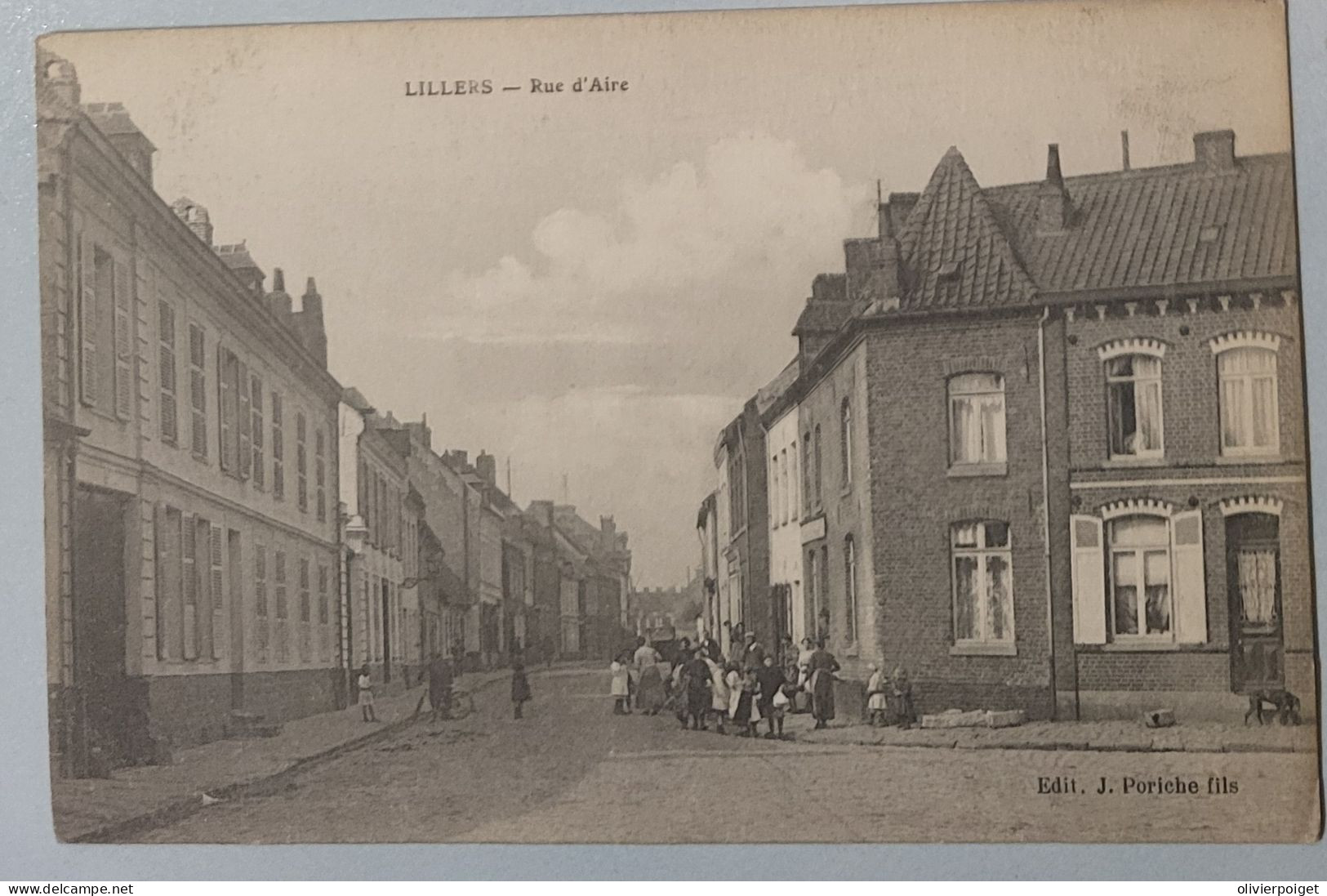 DPT 62 - Lillers - Rue D'Air - Zonder Classificatie