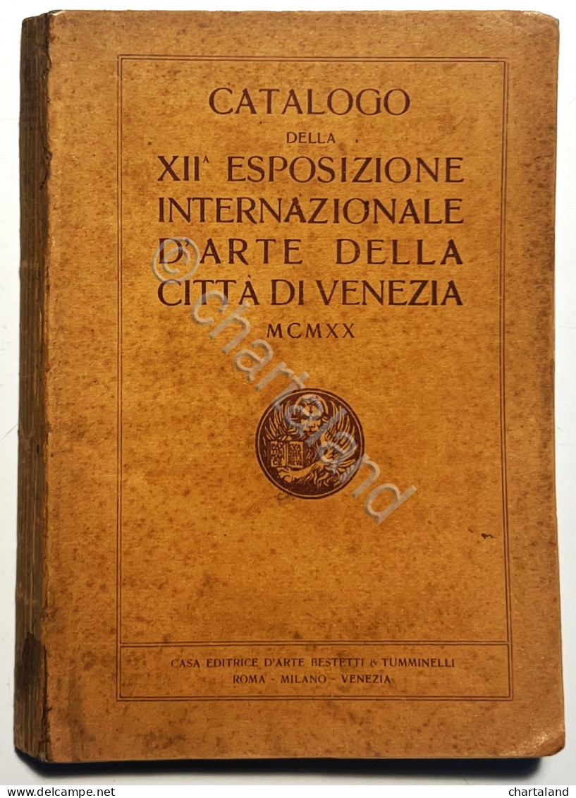 Catalogo - XII° Esposizione Internazionale D'Arte Della Città Di Venezia 1920 - Andere & Zonder Classificatie