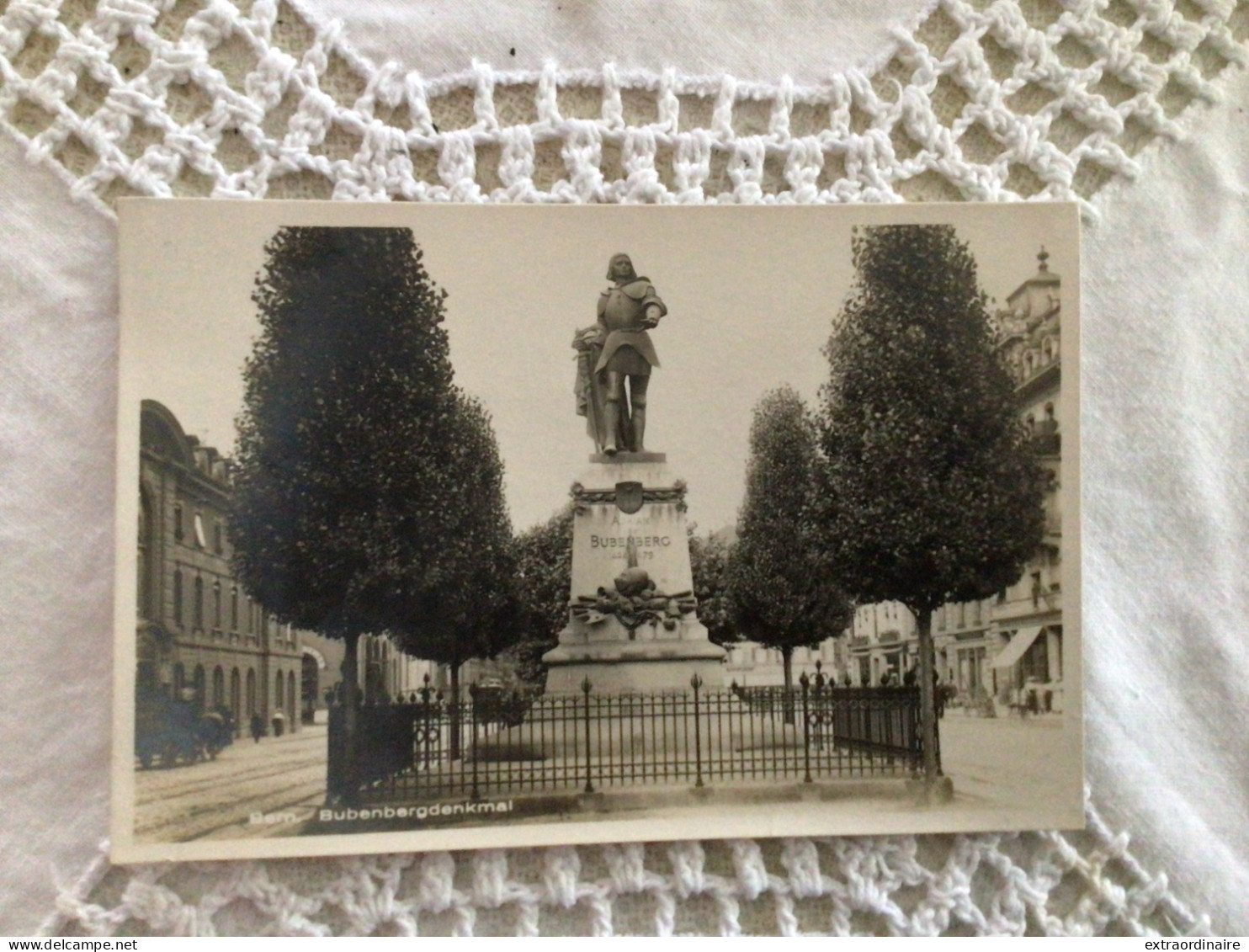 Berne Bubenbergdenkmal  Circulee     No. 161 - Bern