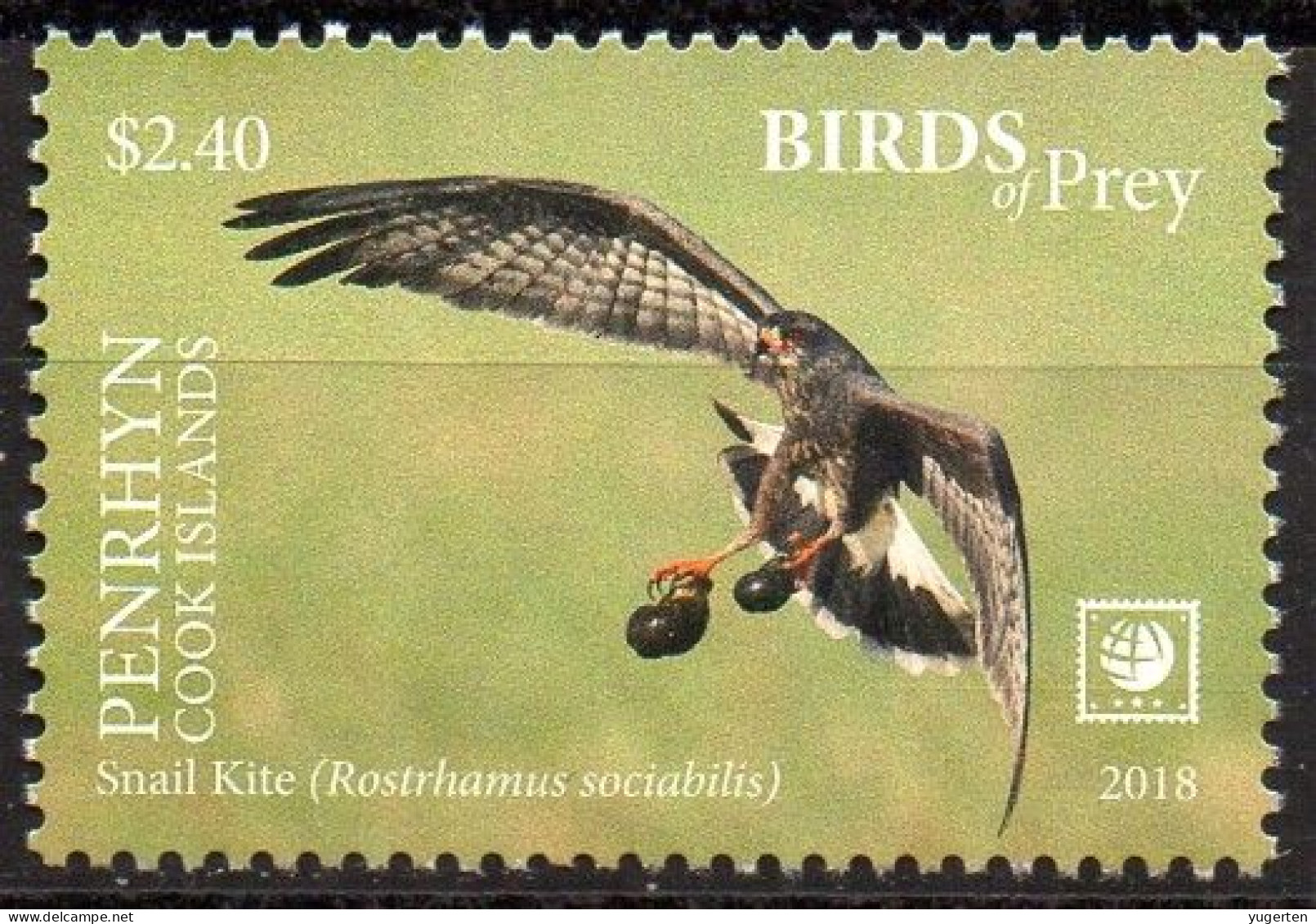 PENRHYN - 1v - MNH -   Snail Kite - Eagle Eagles Aquila Aigle Aigles Adler - Birds - Vögel - Aguilas Aquile - Aigles & Rapaces Diurnes