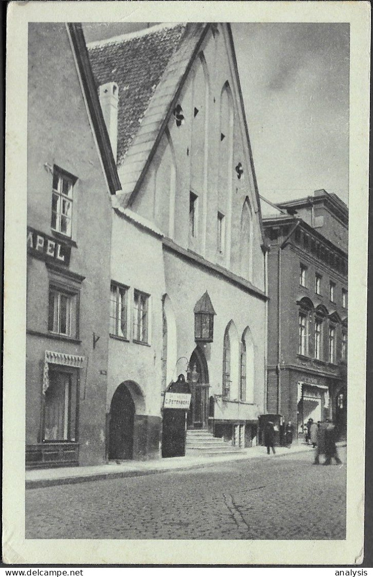 Estonia Tallinn Great Guild Hall Old PPC Pre 1945 - Estonia