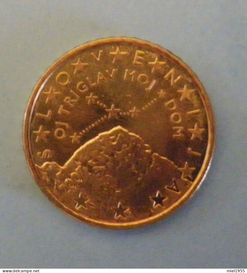 SLOVENIE 2007 TRIGLAV 50 Euro Cent (2 Photos) - Slovenië