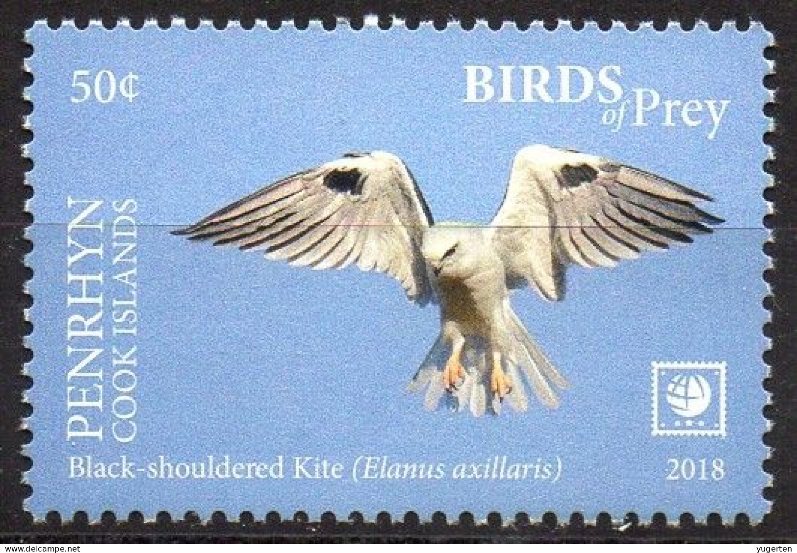PENRHYN - 1v - MNH -  Black-shouldered Kite - Eagle Eagles Aquila Aigle Aigles Adler - Birds - Vögel - Aguilas Aquile - Arends & Roofvogels