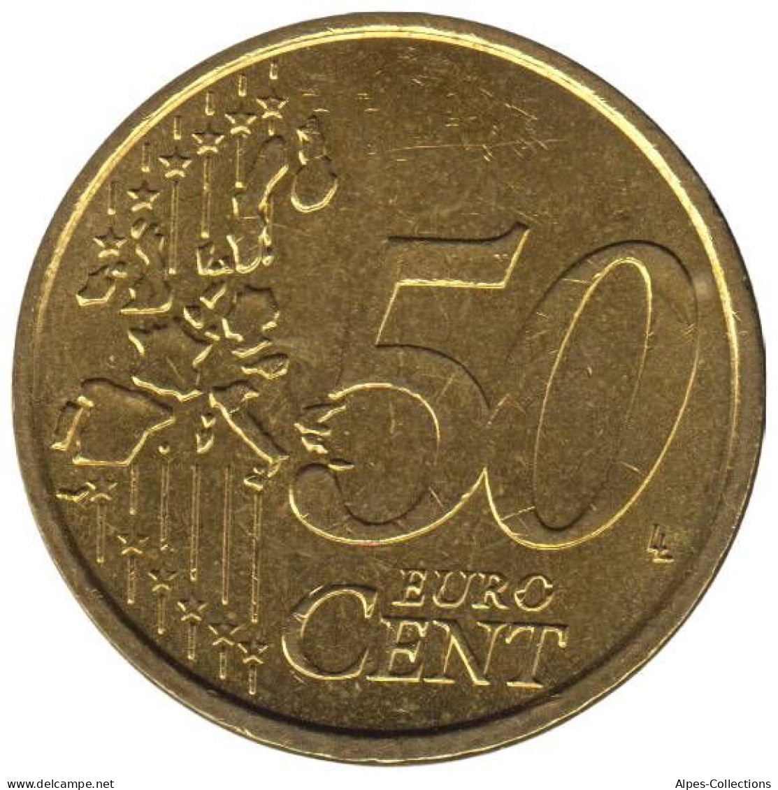 IT05002.1 - ITALIE - 50 Cents - 2002 - Italie