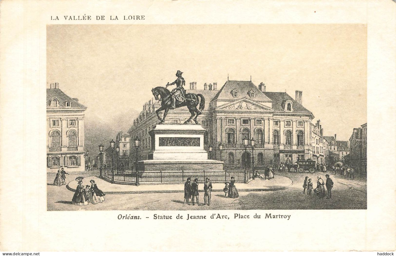 ORLEANS : STATUE DE JEANNE D'ARC, PLACE DU MARTROY - Orleans