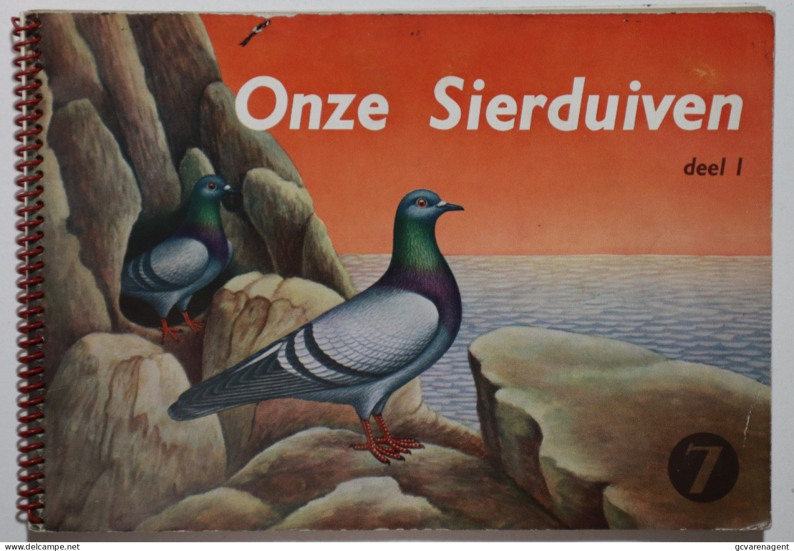 ONZE SIERDUIVEN N° 1 - BOEK MET INGESTOKEN KAARTEN.  25 X 17 CM    MOOIE STAAT  ZIE AFBEELDINGEN - Andere & Zonder Classificatie