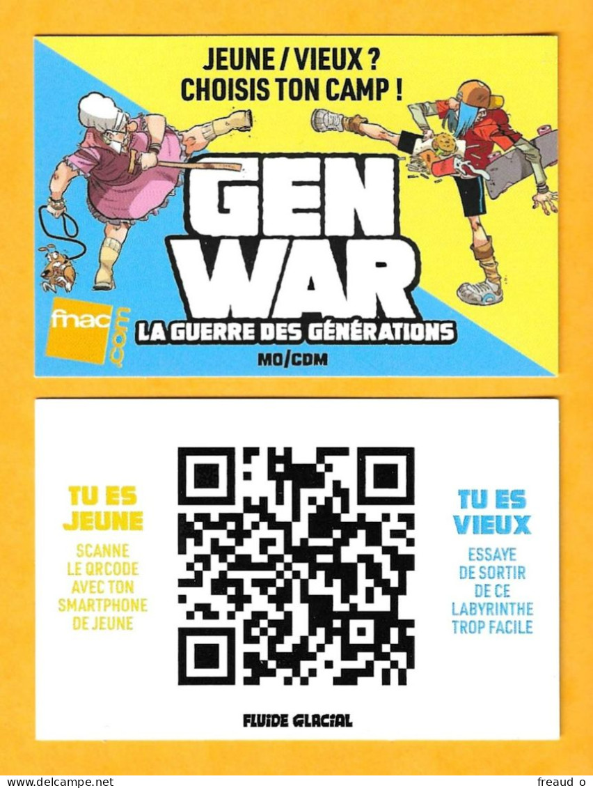 Carte - FNAC - GEN WAR - - Cartes Cadeaux