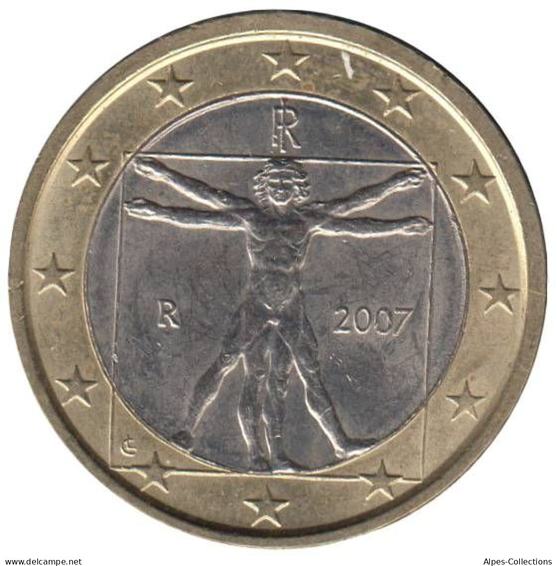 IT10007.1 - ITALIE - 1 Euro - 2007 - Italy