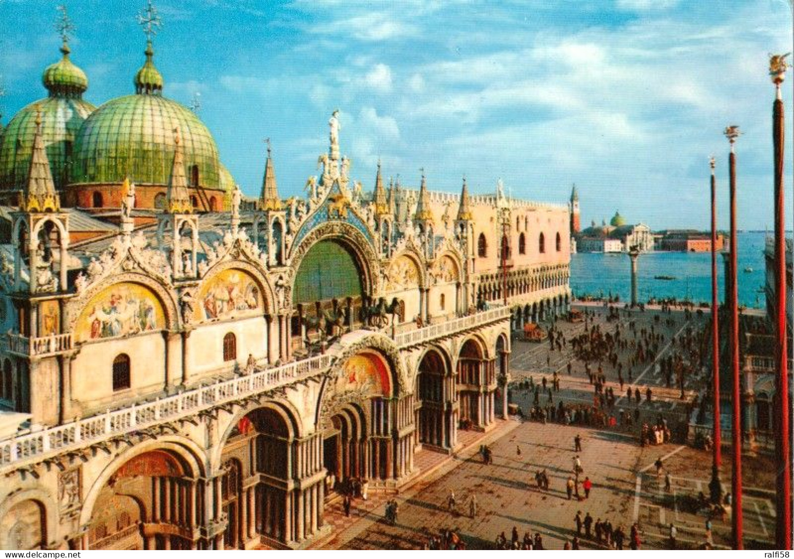 5 AK Italien * Basilika S. Marco In Venedig - Der Heutige Markusdom Wurde 1063 - 1094 Erbaut * - Venezia (Venice)