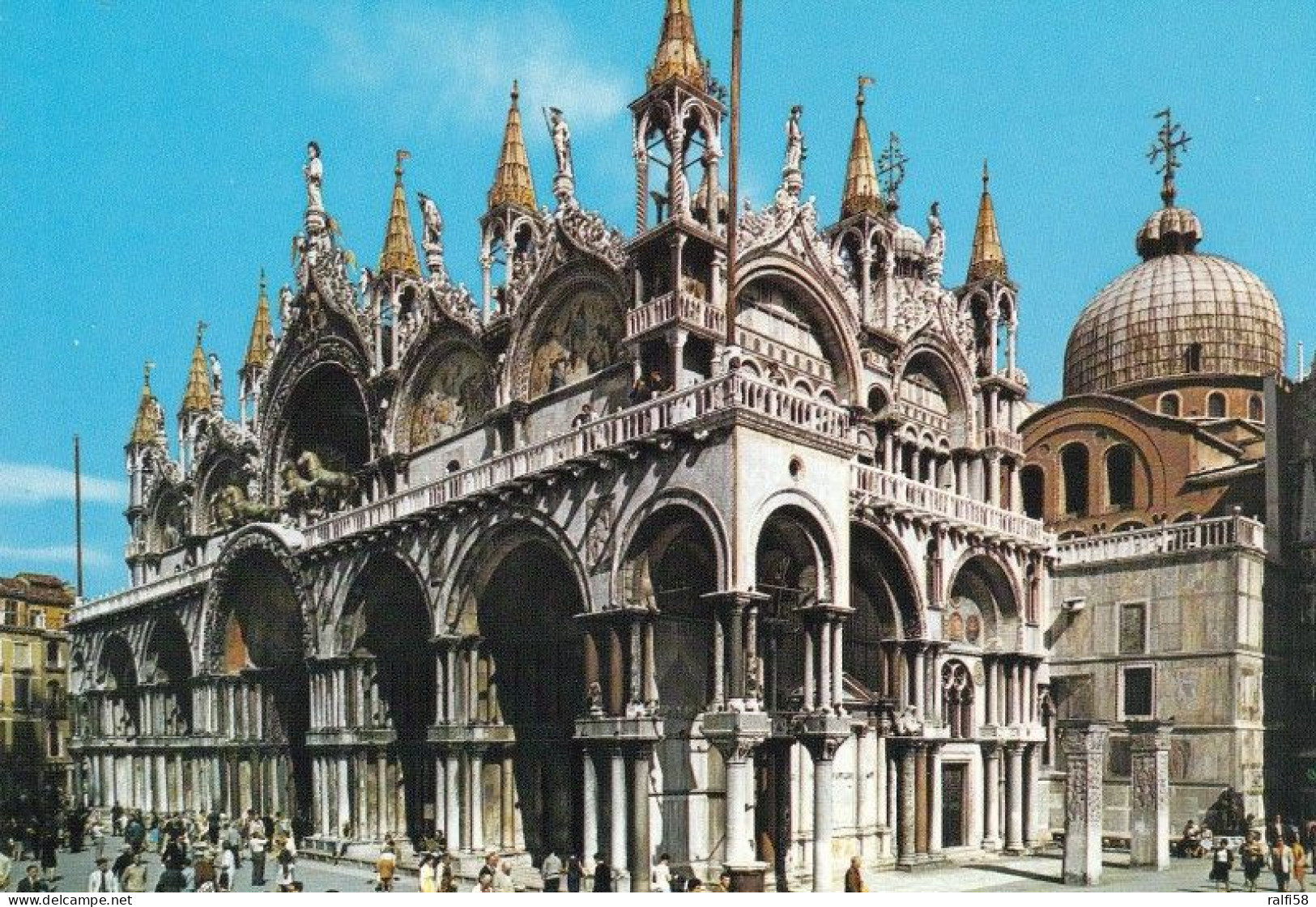 5 AK Italien * Basilika S. Marco In Venedig - Der Heutige Markusdom Wurde 1063 - 1094 Erbaut * - Venezia (Venice)