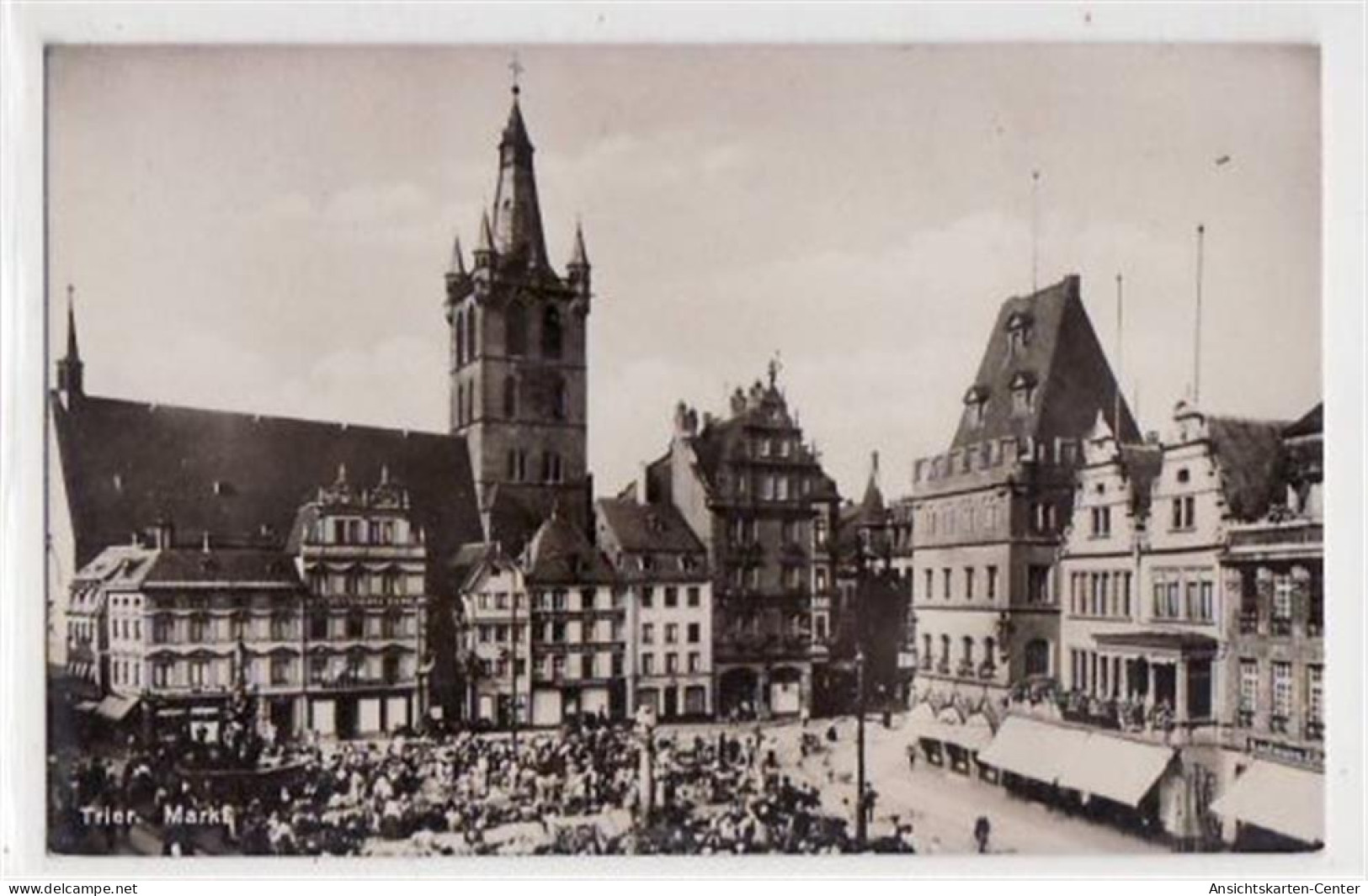 39056505 - Trier Mit Markt Ungelaufen  Gute Erhaltung. - Trier