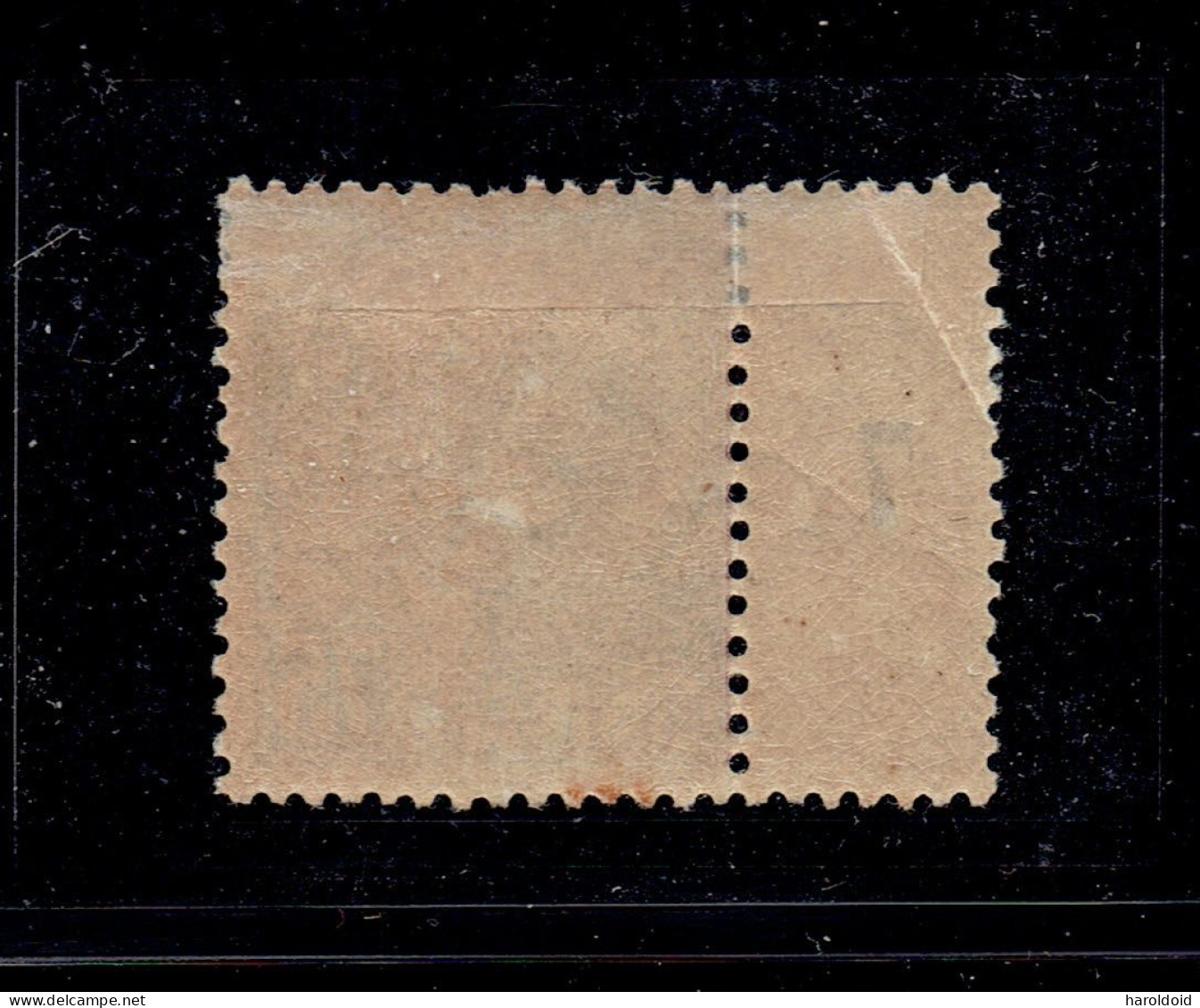 MONACO - N°19 * - TACHE SUR 3 DENTS EN BAS - MILLESIME 7 - Unused Stamps