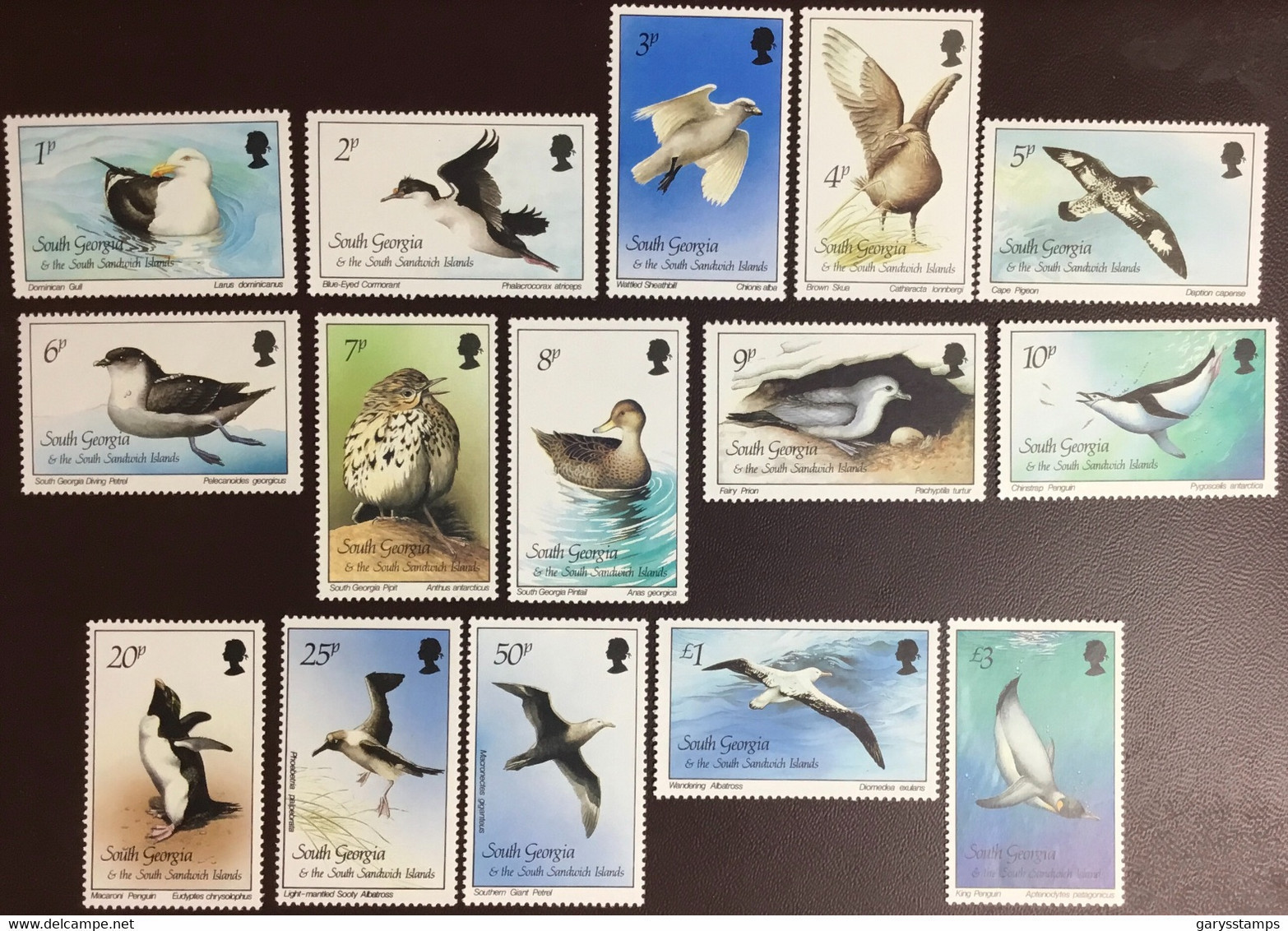 South Georgia 1987 Birds Set MNH - Andere & Zonder Classificatie