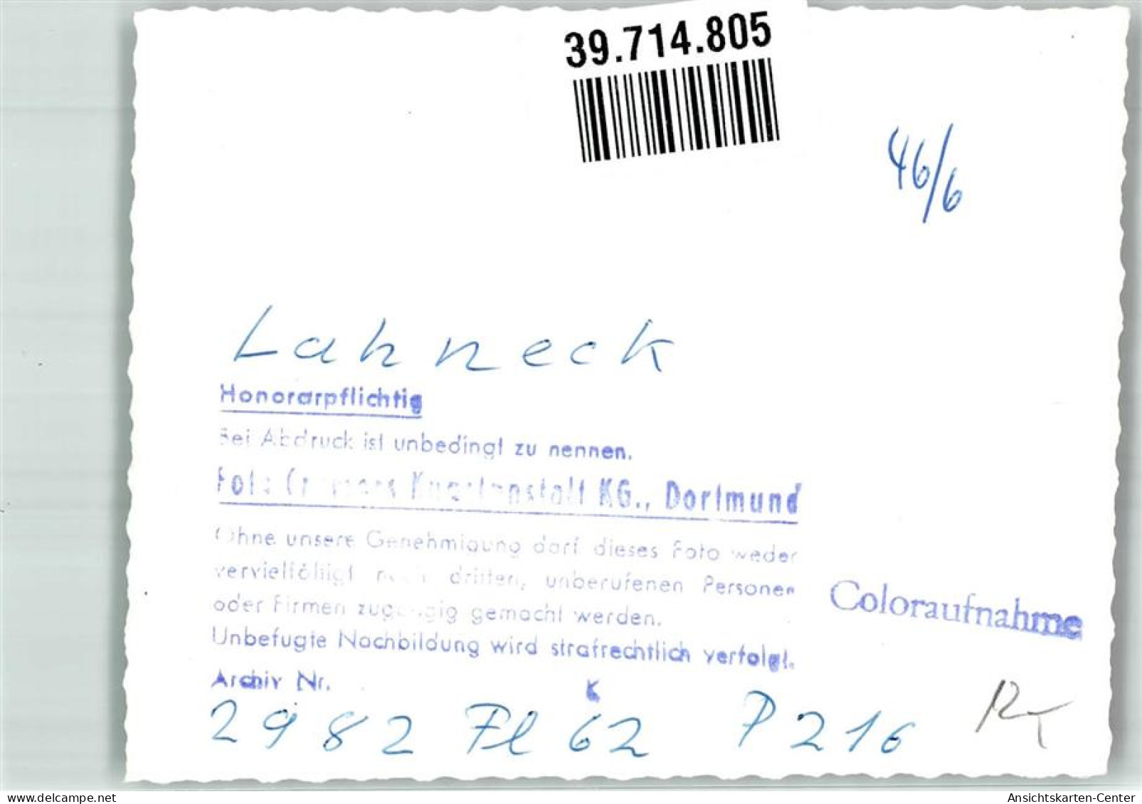 39714805 - Lahneck , Burg - Altri & Non Classificati