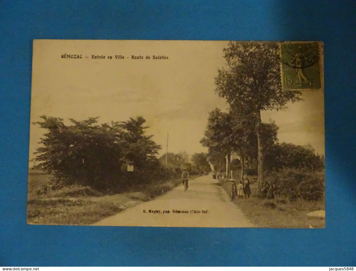 17) Gémozac - N° - Entrée En Ville - Route De Saintes - Année: - EDIT: Magny - Autres & Non Classés