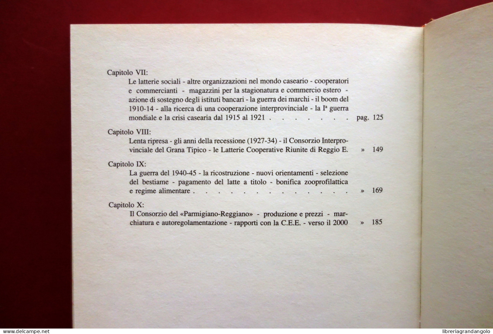 Storia Del Formaggio Di Grana Parmigiano Reggiano Iotti Aedes Muratoriana 1991 - Ohne Zuordnung