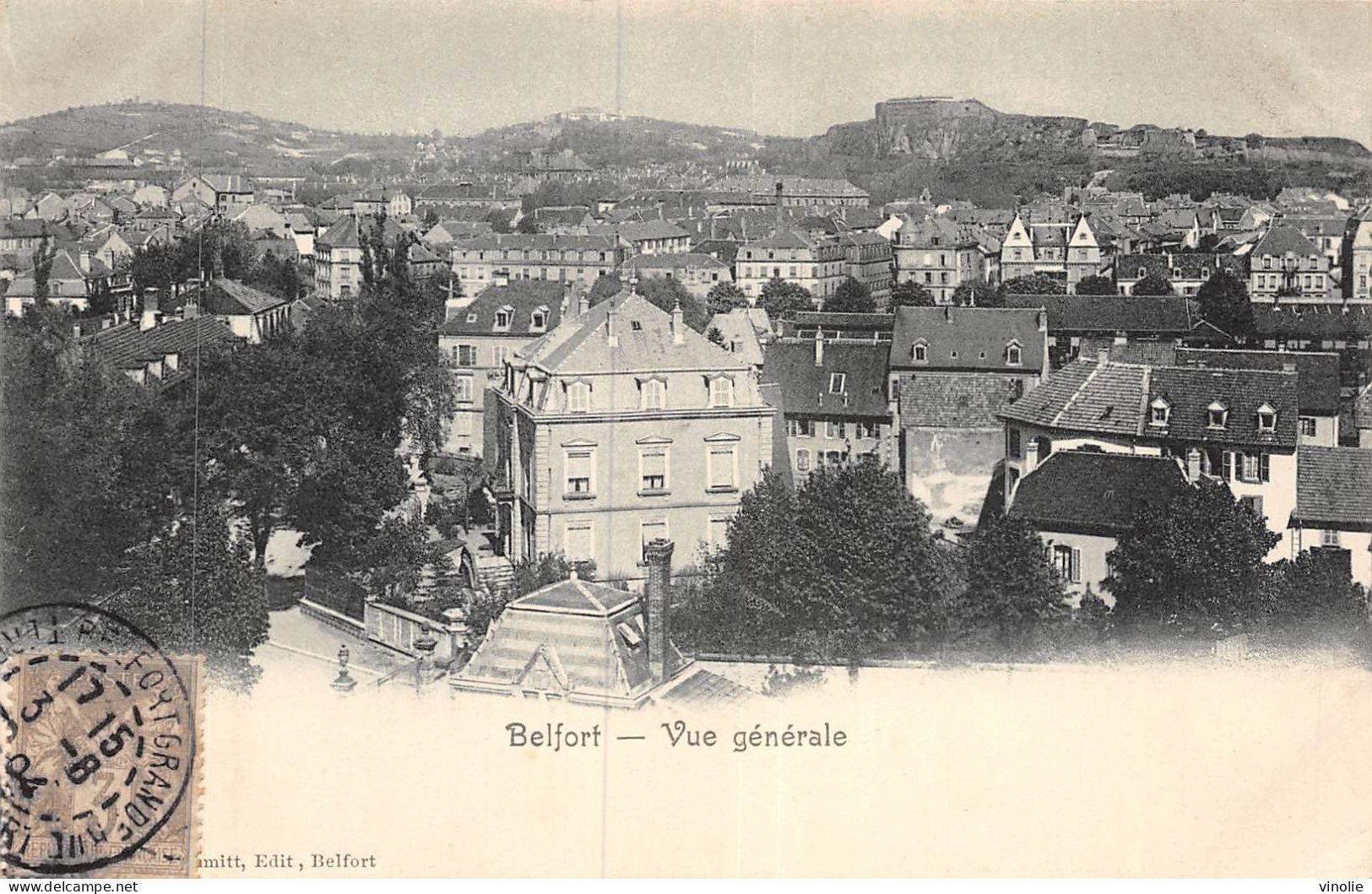 24-5176 :  BELFORT. VUE GENERALE - Belfort - Ciudad