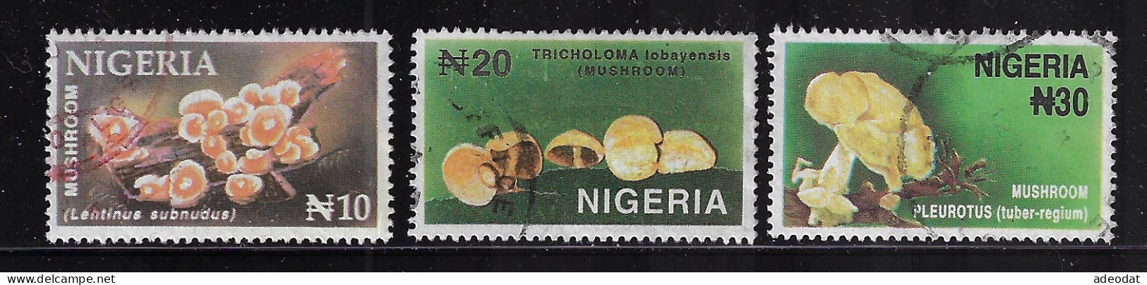 NIGERIA  1996  SCOTT#677-679  USED - Nigeria (1961-...)