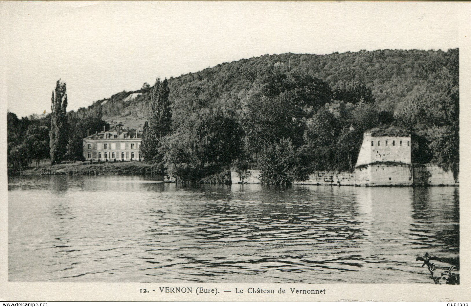 CPA -  VERNON - LE CHATEAU DE VERNONNET - Vernon