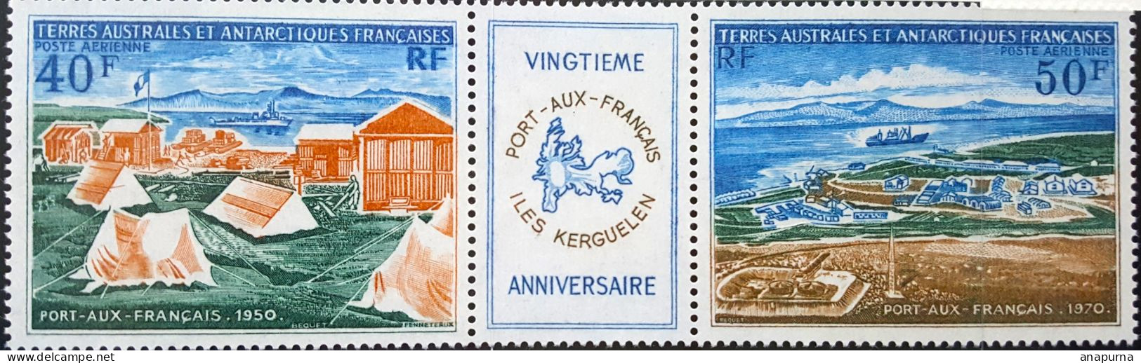 Timbre TAAF PA 26A Port-aux-Français - Unused Stamps