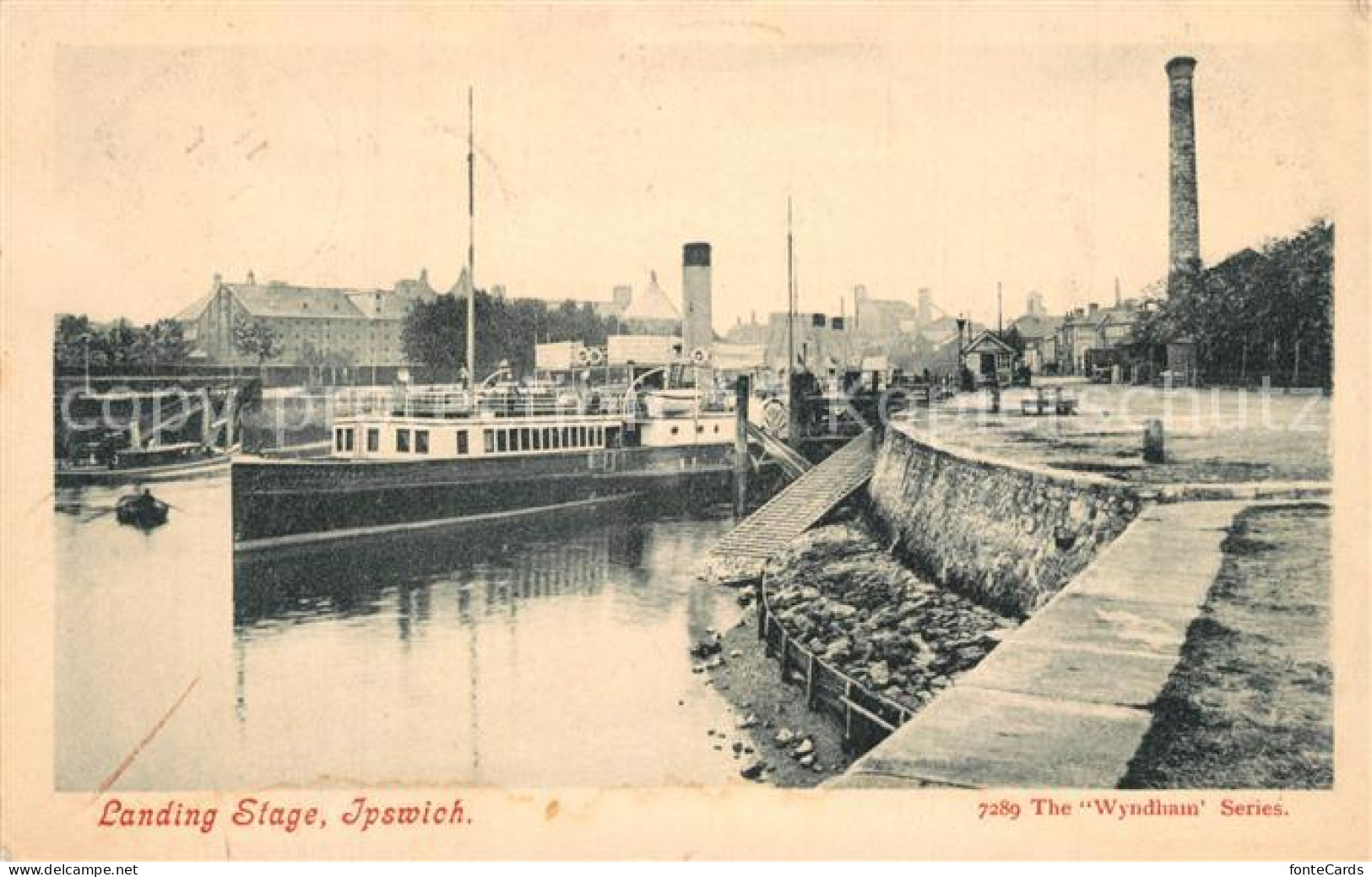 13555097 Ipswich Landing Stage Schiff  - Sonstige & Ohne Zuordnung