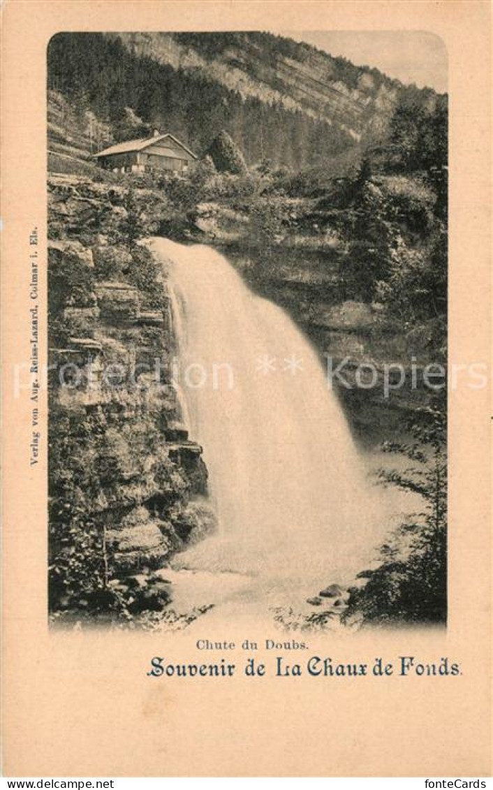 13551984 La Chaux-de-Fonds Chute Du Doubs La Chaux-de-Fonds - Sonstige & Ohne Zuordnung