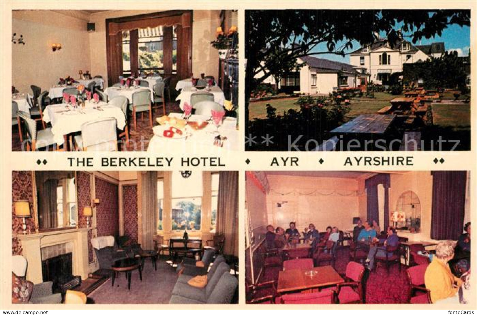 13551762 Ayr Ayrshire Berkeley Hotel Ayr Ayrshire - Otros & Sin Clasificación