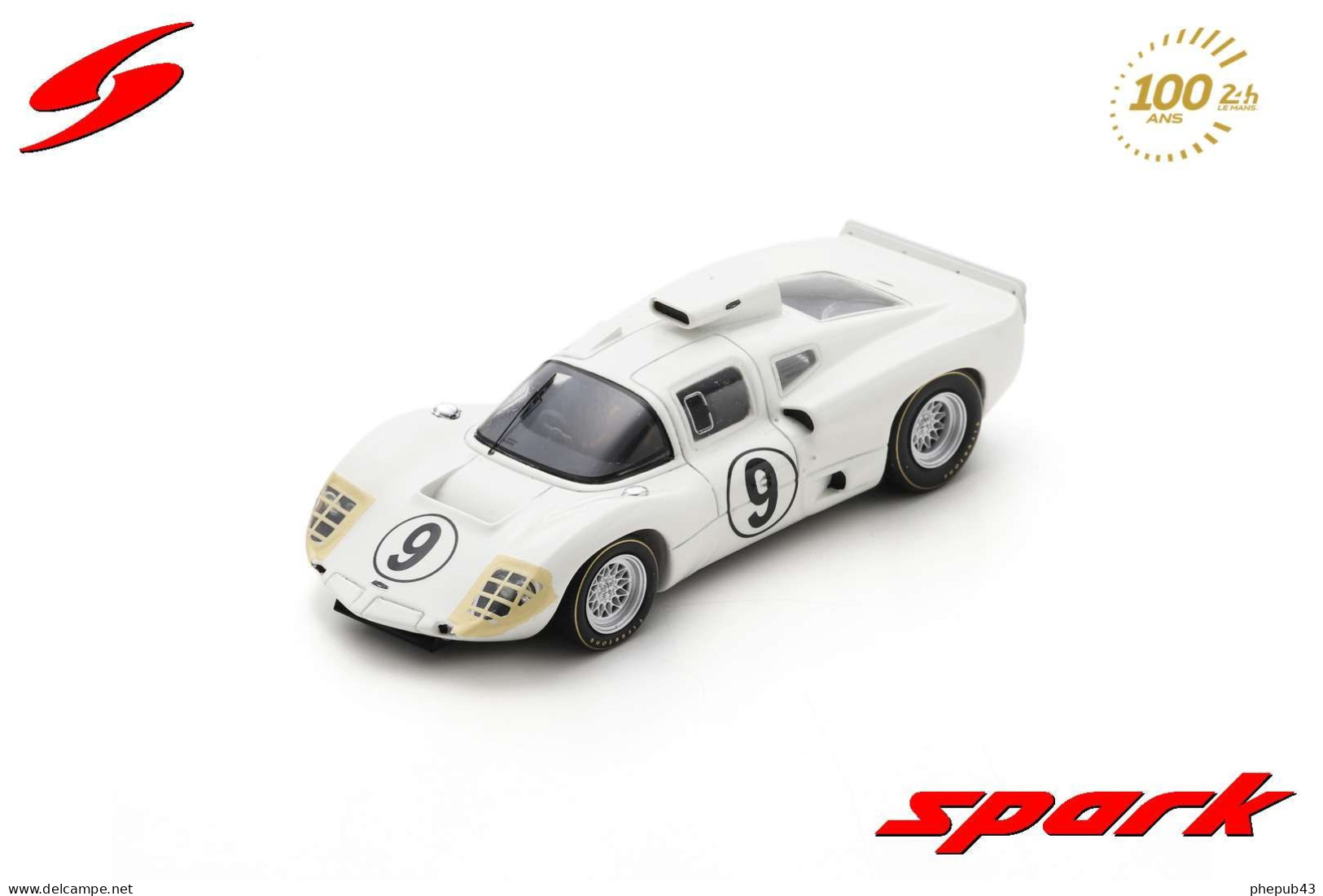 Chaparral 2D - 24h Le Mans 1966 #9 - Phil Hill/Jo Bonnier - Spark - Spark