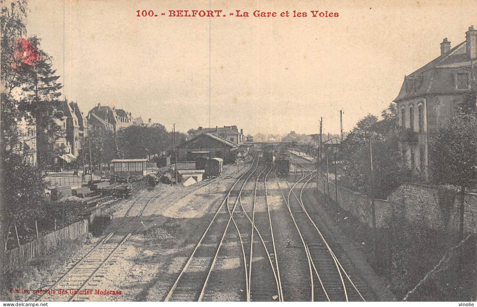 24-5180 :  BELFORT. LA GARE - Belfort - Ville