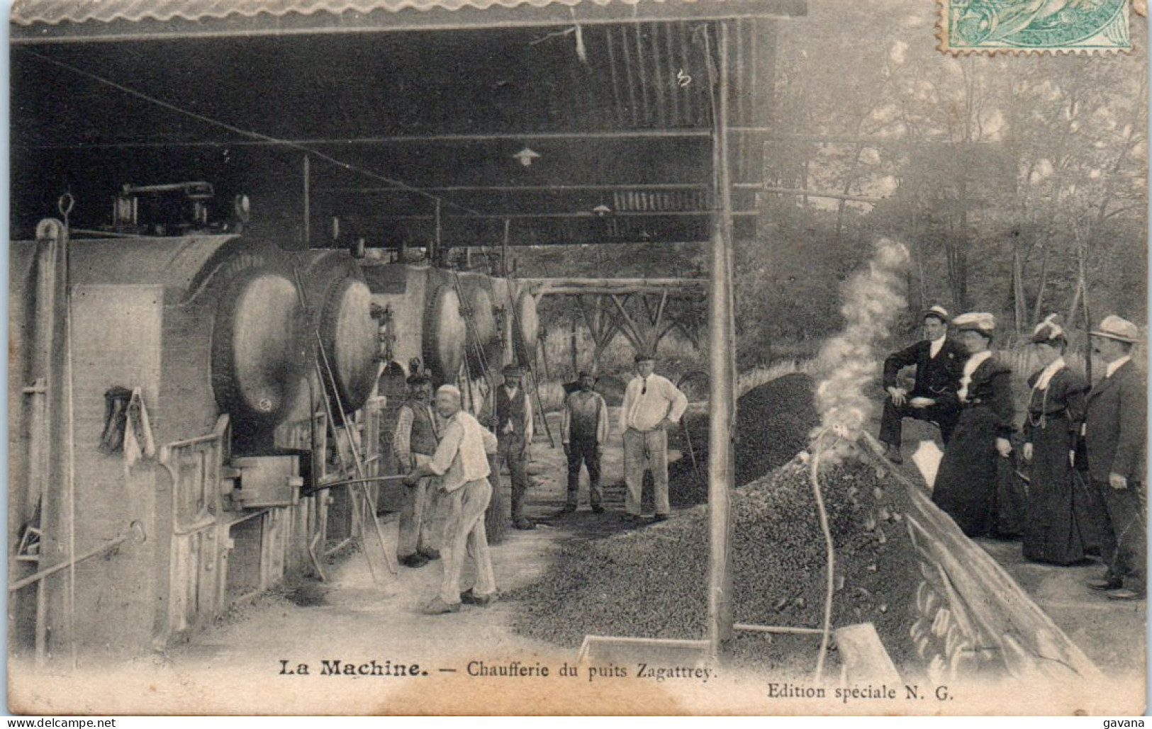 58 LA MACHINE - Chaufferie Du Puits Zagattrey  - La Machine