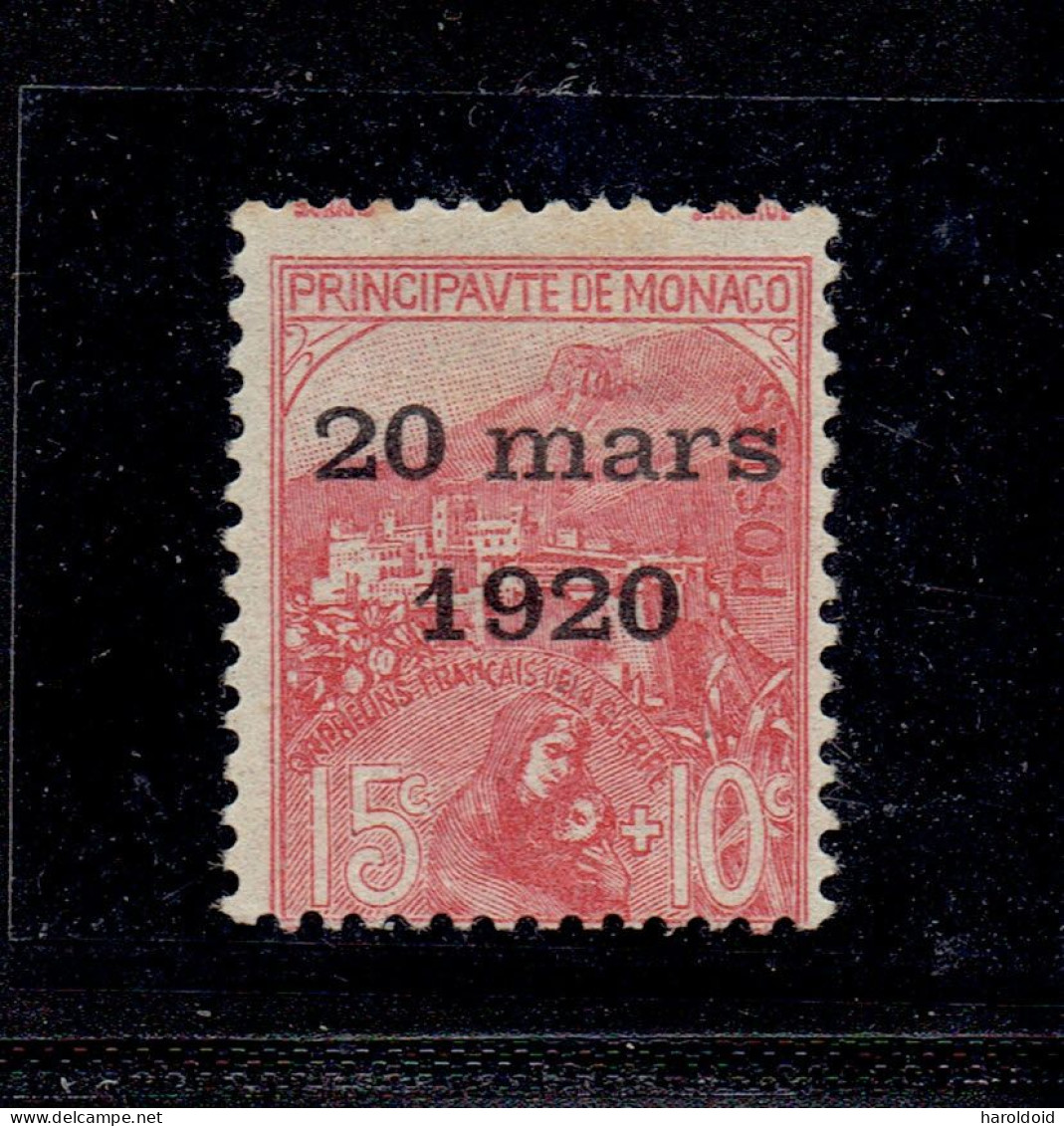 MONACO - N°39 ** TB - Unused Stamps