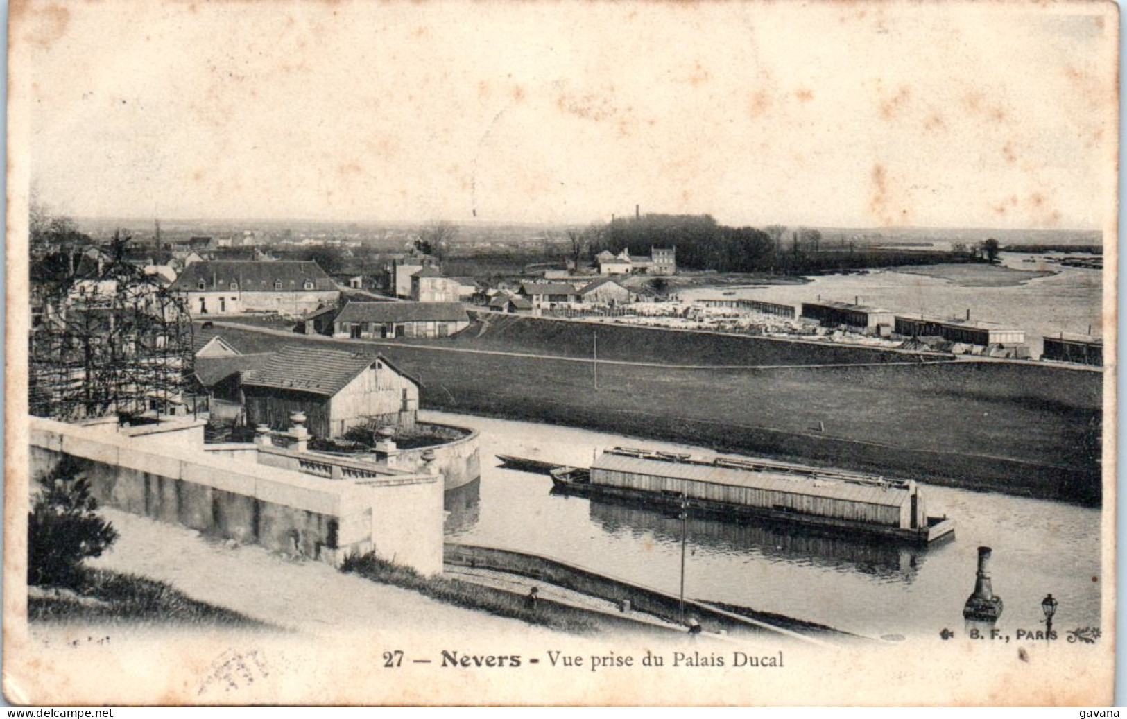 58 NEVERS - Vue Prise Du Palais Ducal - Nevers