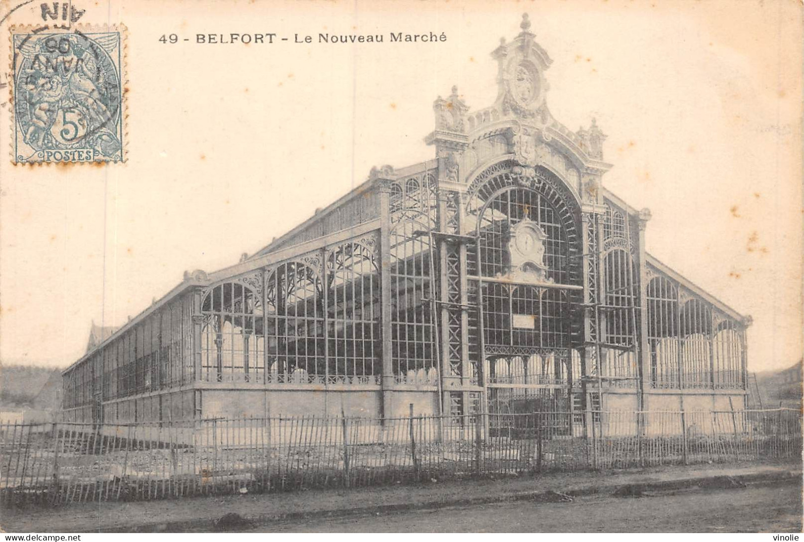 24-5181 :  BELFORT. LE NOUVEAU MARCHE - Belfort - Ciudad