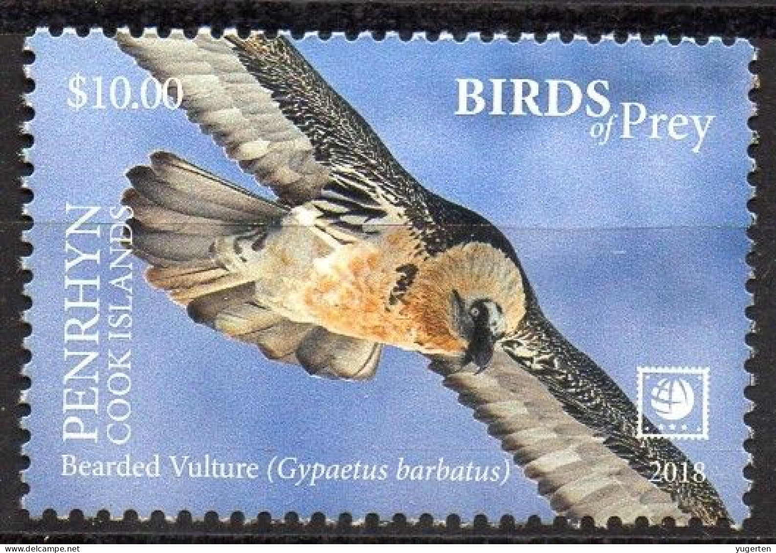 PENRHYN - 1v - MNH -  Bearded Vulture - Eagle Eagles Aquila Aigle Aigles Adler - Birds - Vögel - Aguilas Aquile - Aquile & Rapaci Diurni