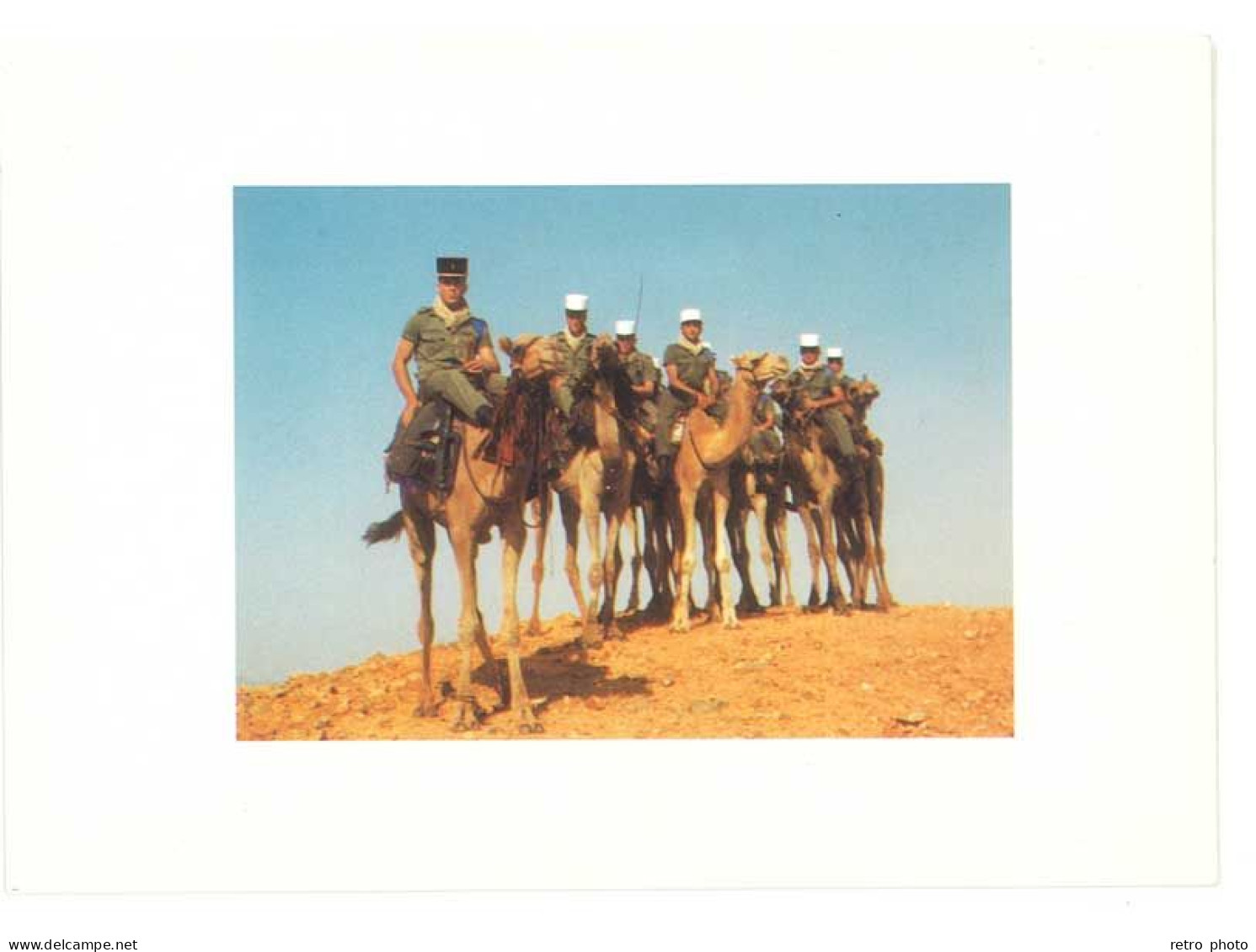 Cpm La Légion étrangère à Travers La Carte Postale - 2e Régiment Etranger D'Infanterie - Tchad - Patrouille ...   (MI) - Régiments