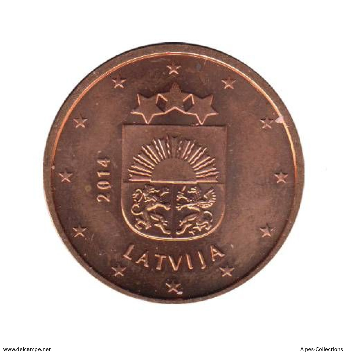 LE00114.1 - LETTONIE - 1 Cent - 2014 - Letland