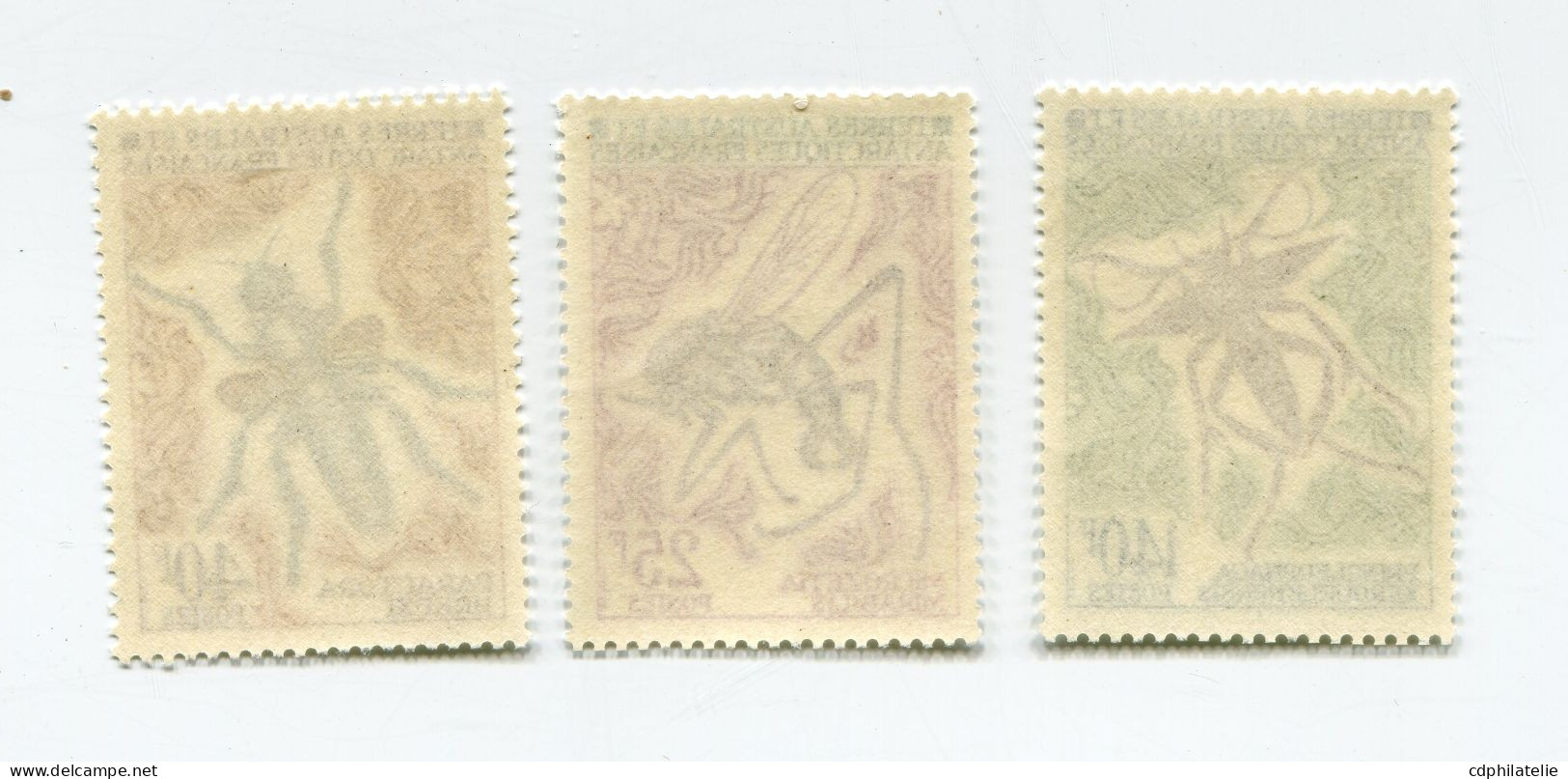 T. A. A. F. N°40 / 42 ** INSECTES - Unused Stamps
